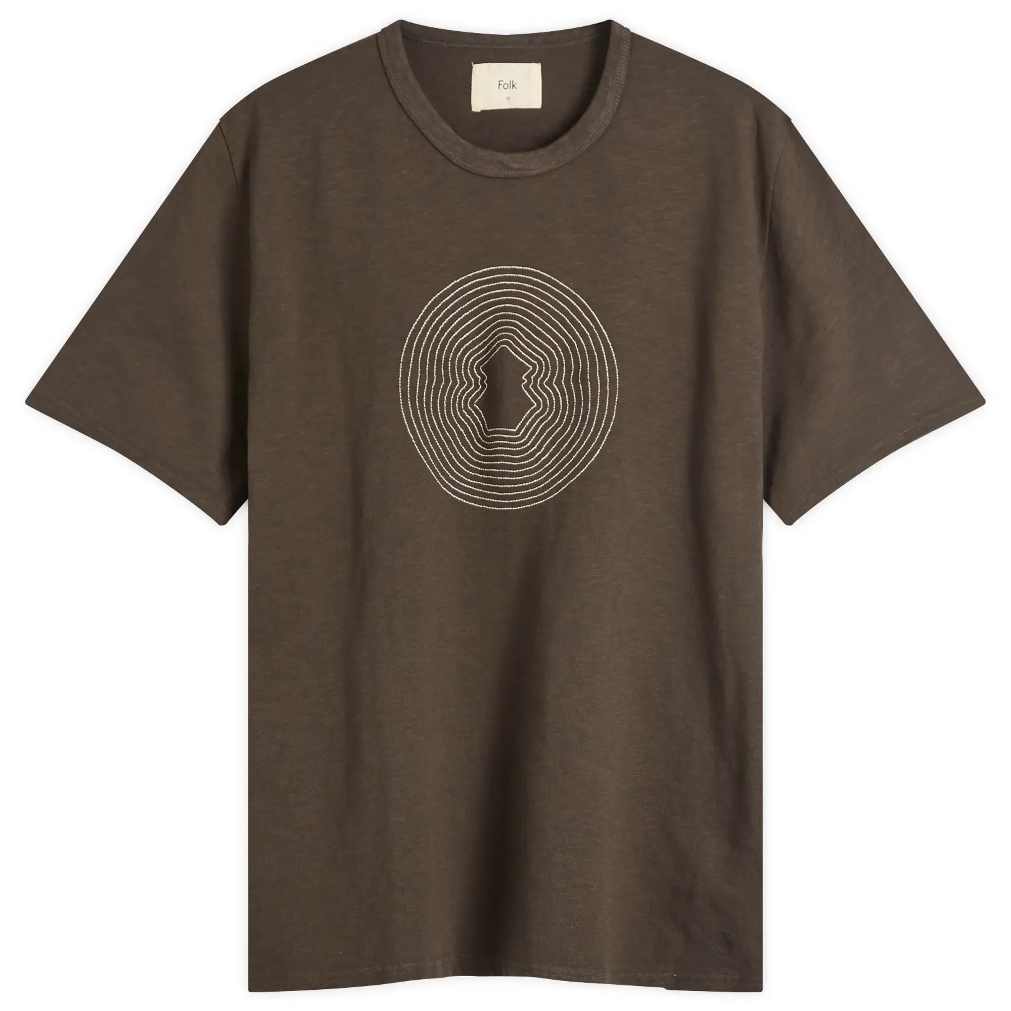Folk Men's Zaki T-Shirt Black/Light Stone