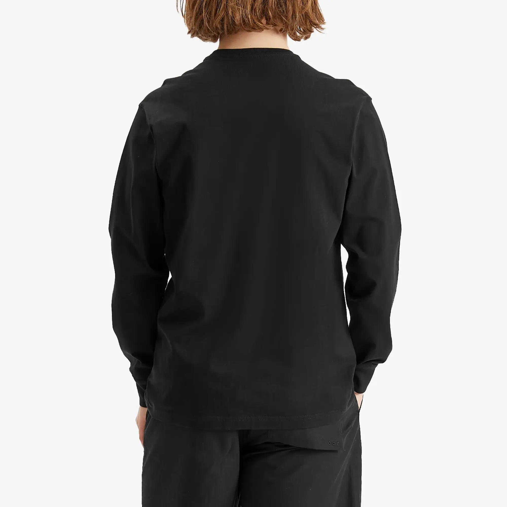 Maharishi Men's Tiger Dragon Miltype Long Sleeve T-Shirt Black