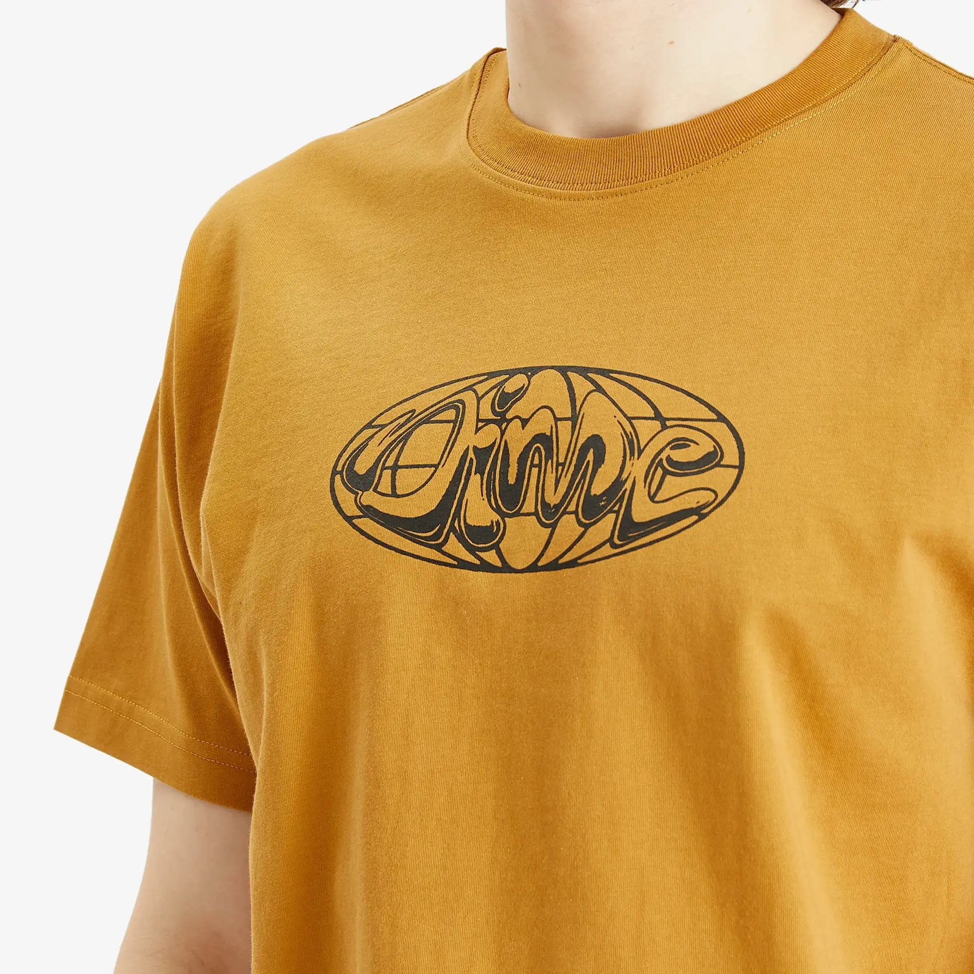 Dime Men's Globe T-Shirt Coffee