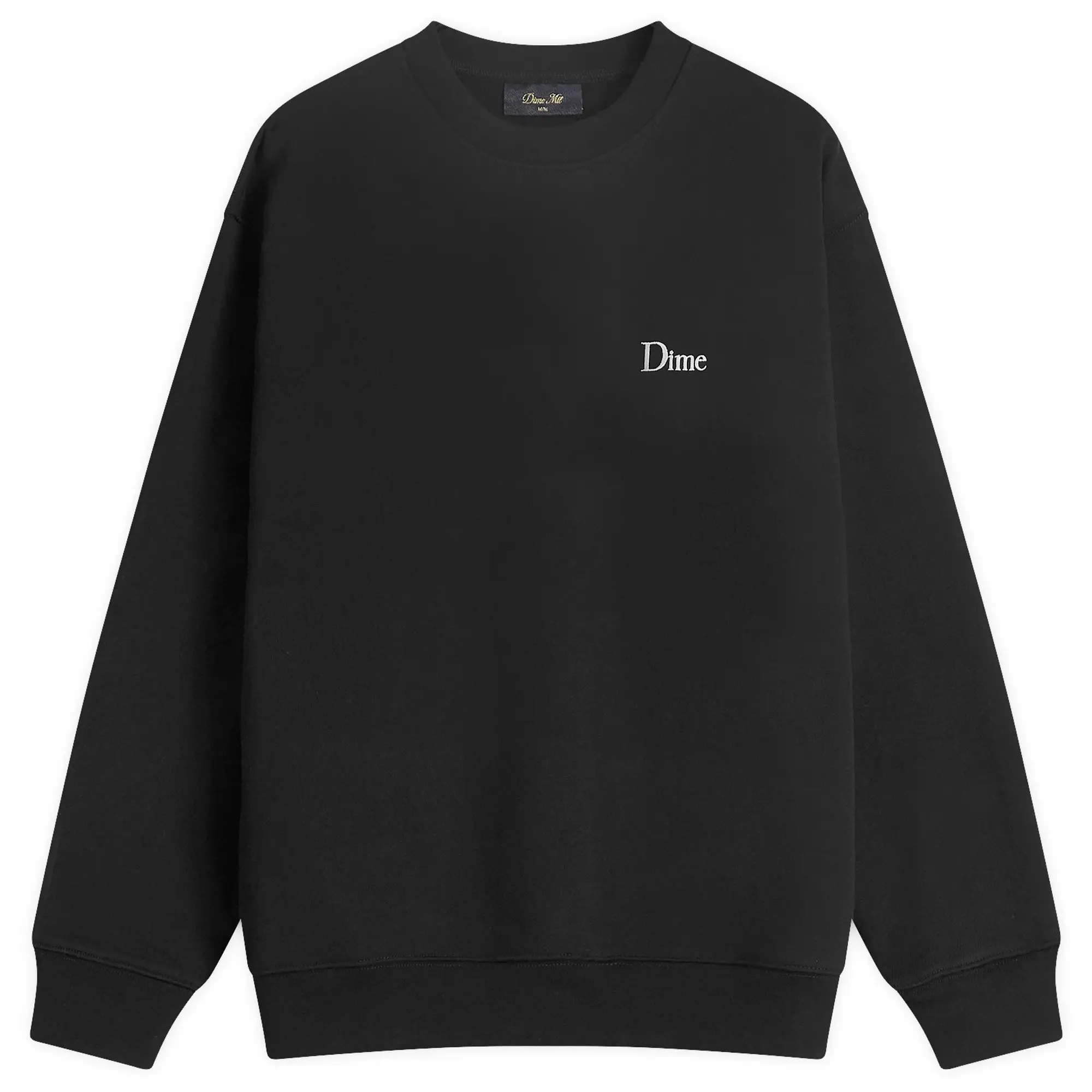 Dime Men's Classic Small Logo Sweatshirt Black