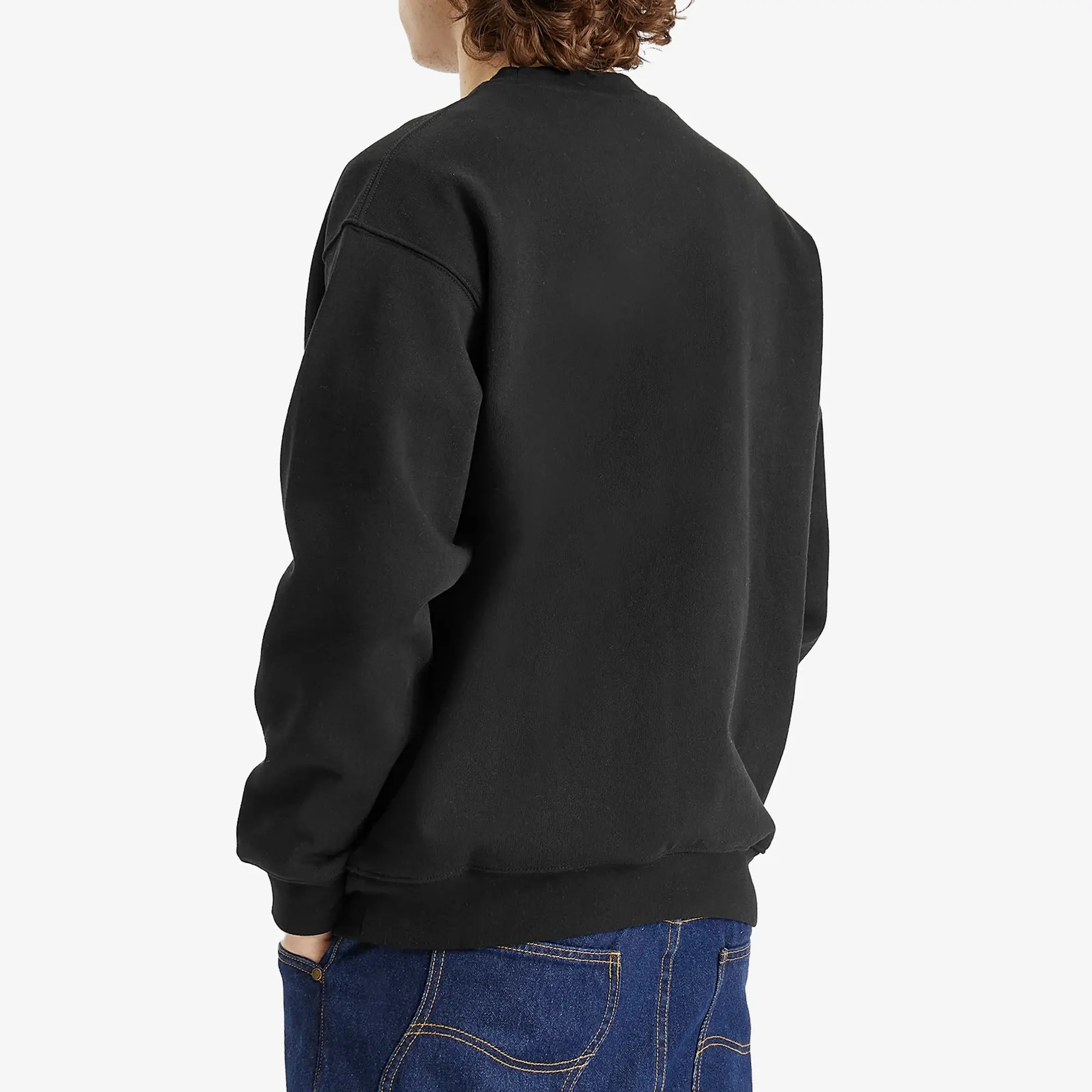 Dime Men's Classic Small Logo Sweatshirt Black