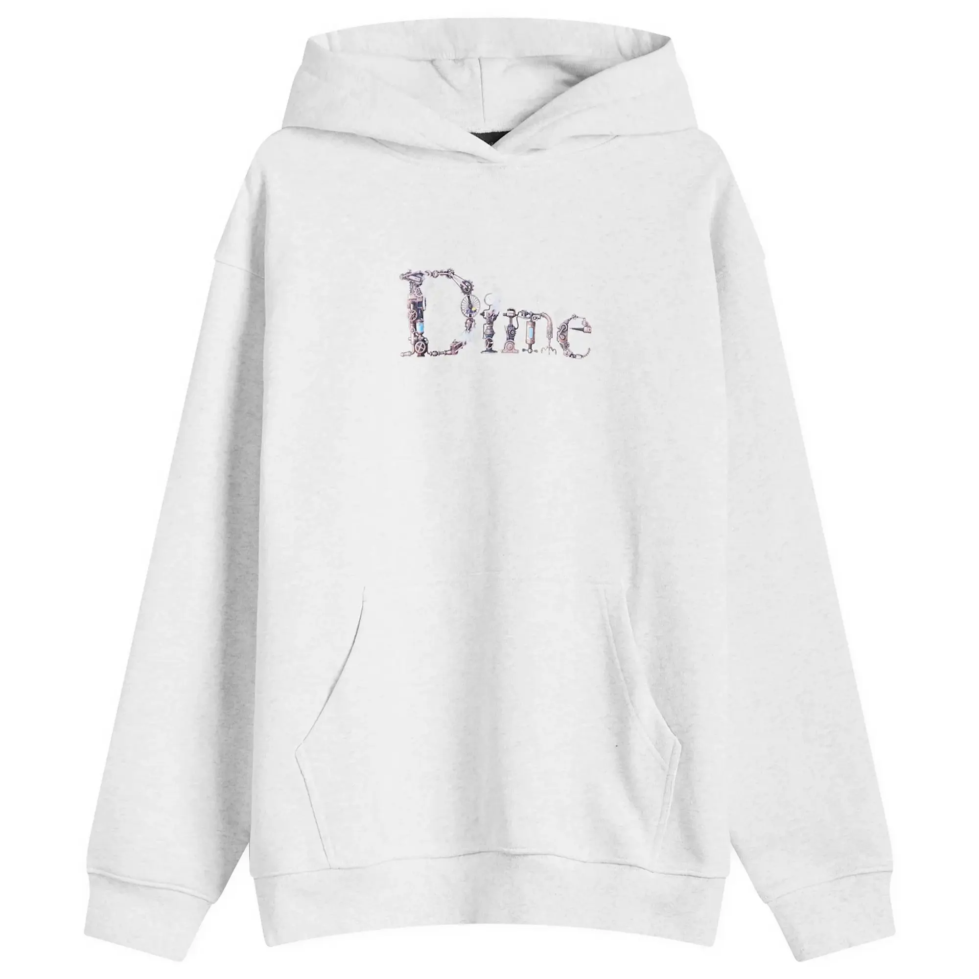 Dime Men's Classic Steampunk Hoodie Ash