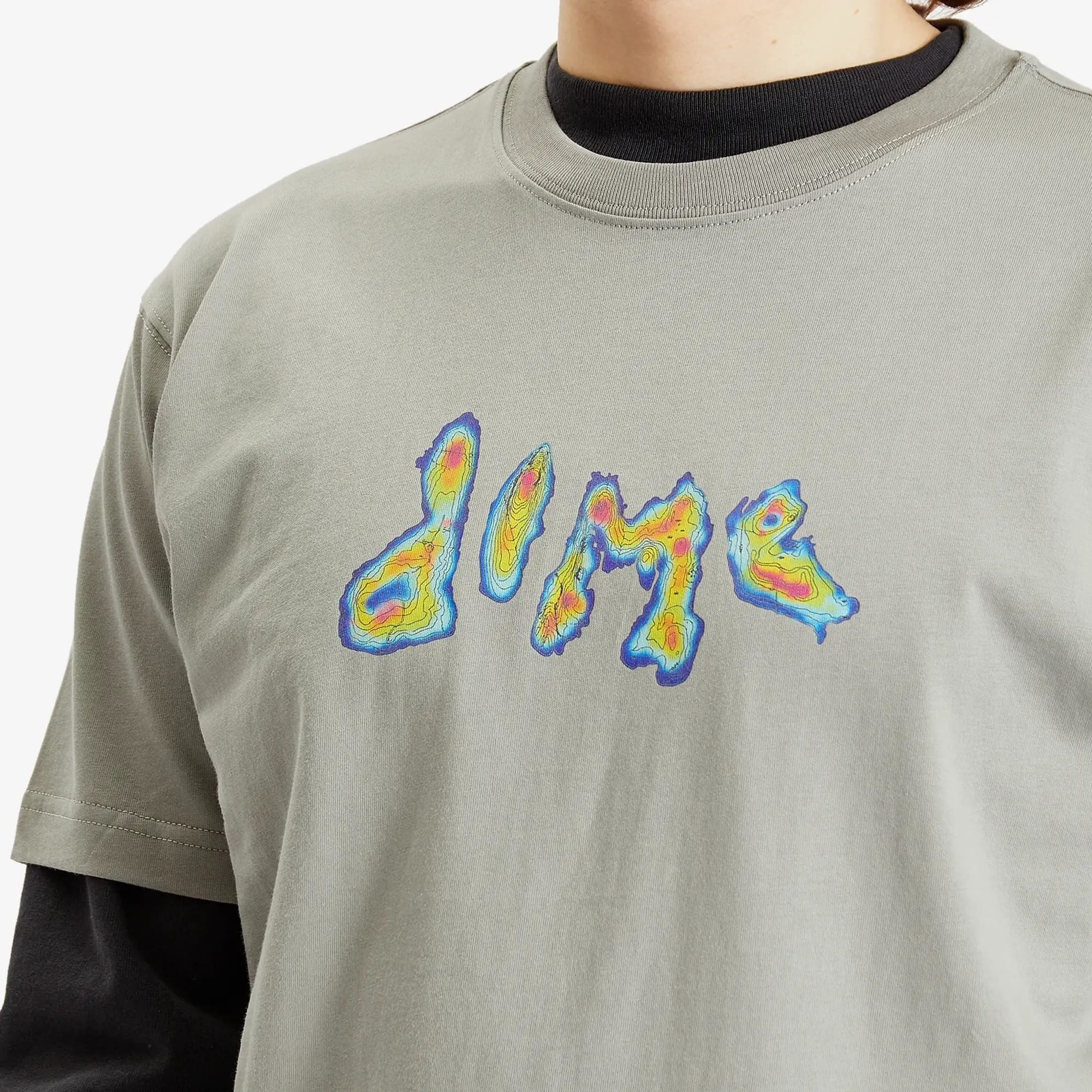 Dime Men's Topo T-Shirt Gravel