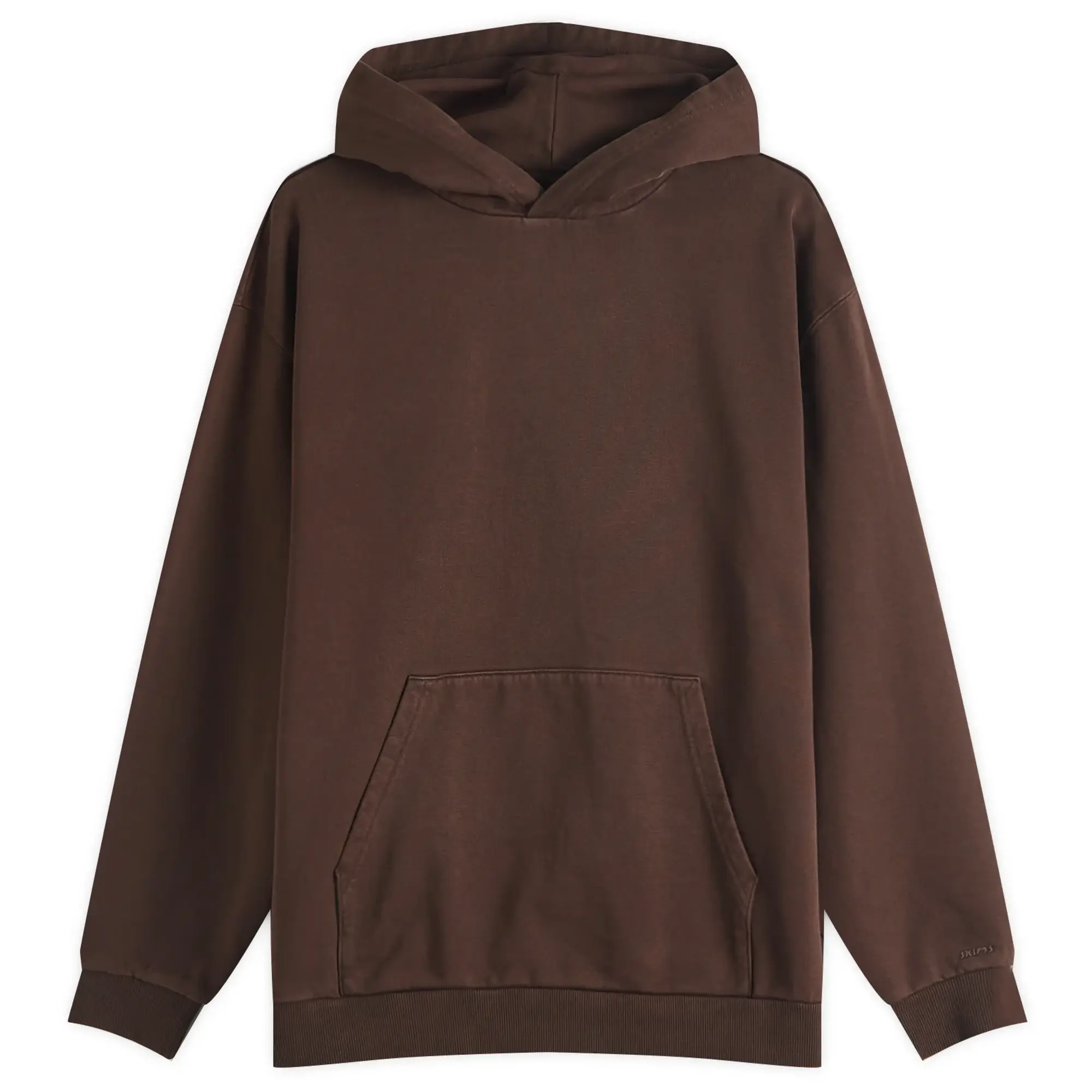 SKIMS Women's Boyfriend Fleece Pullover Hoodie Espresso