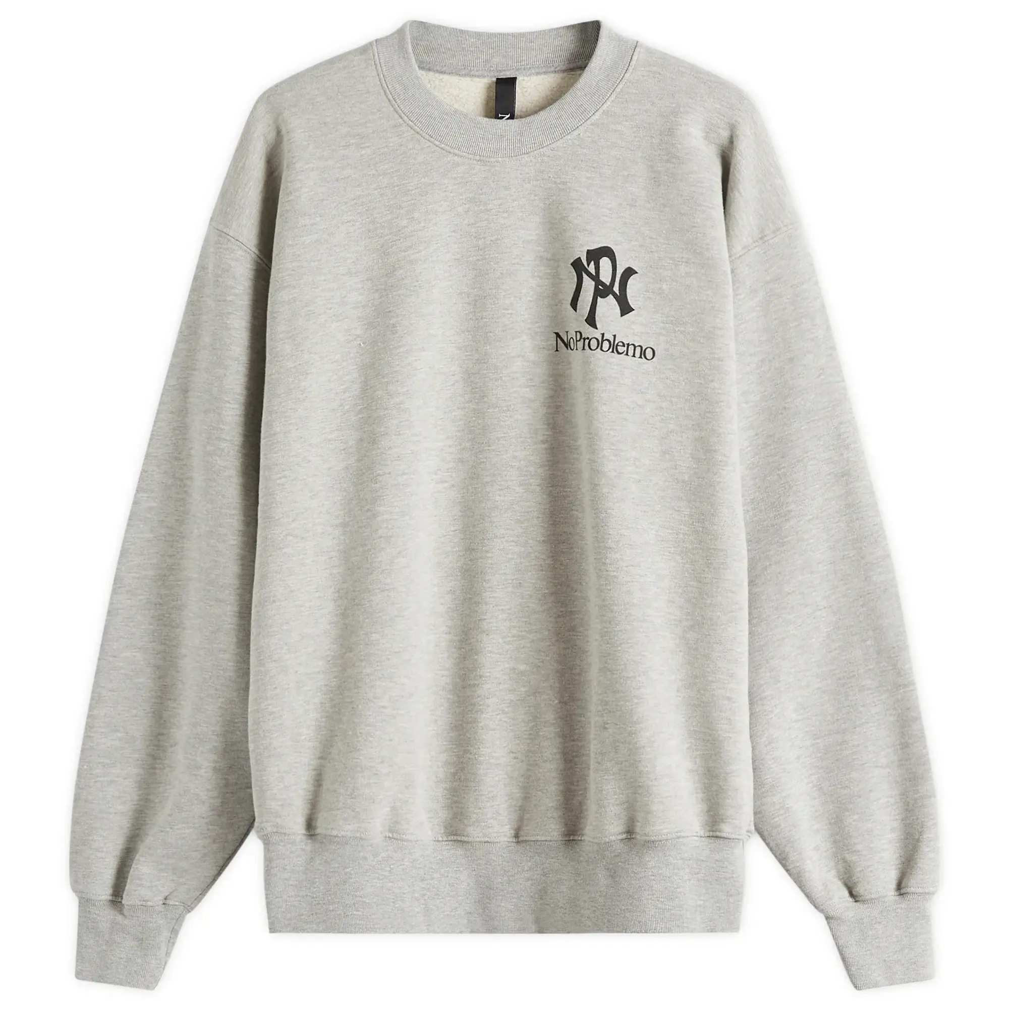No Problemo Men's NYP Sweatshirt Grey Marl