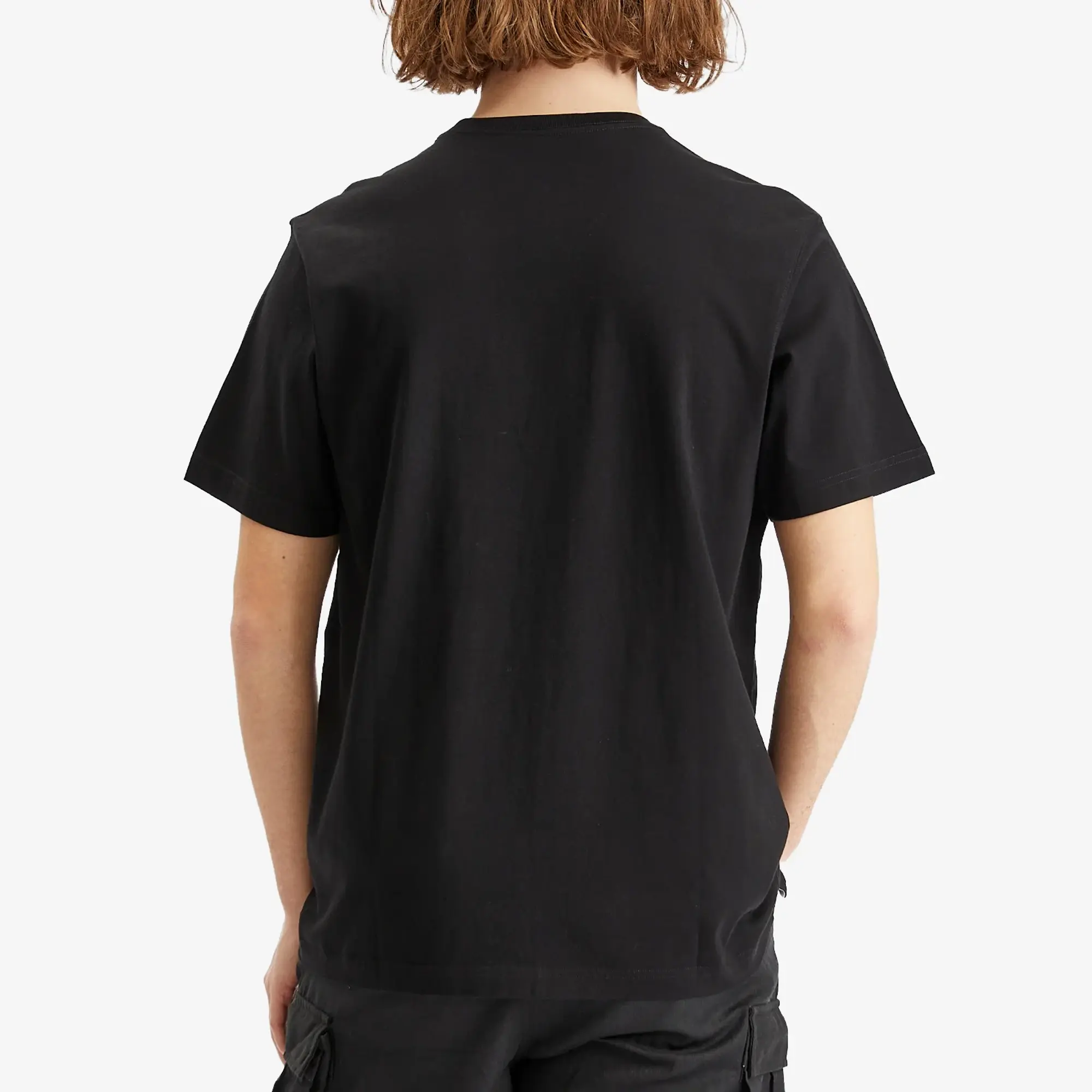Maharishi Men's Black Crow White Heron T-Shirt
