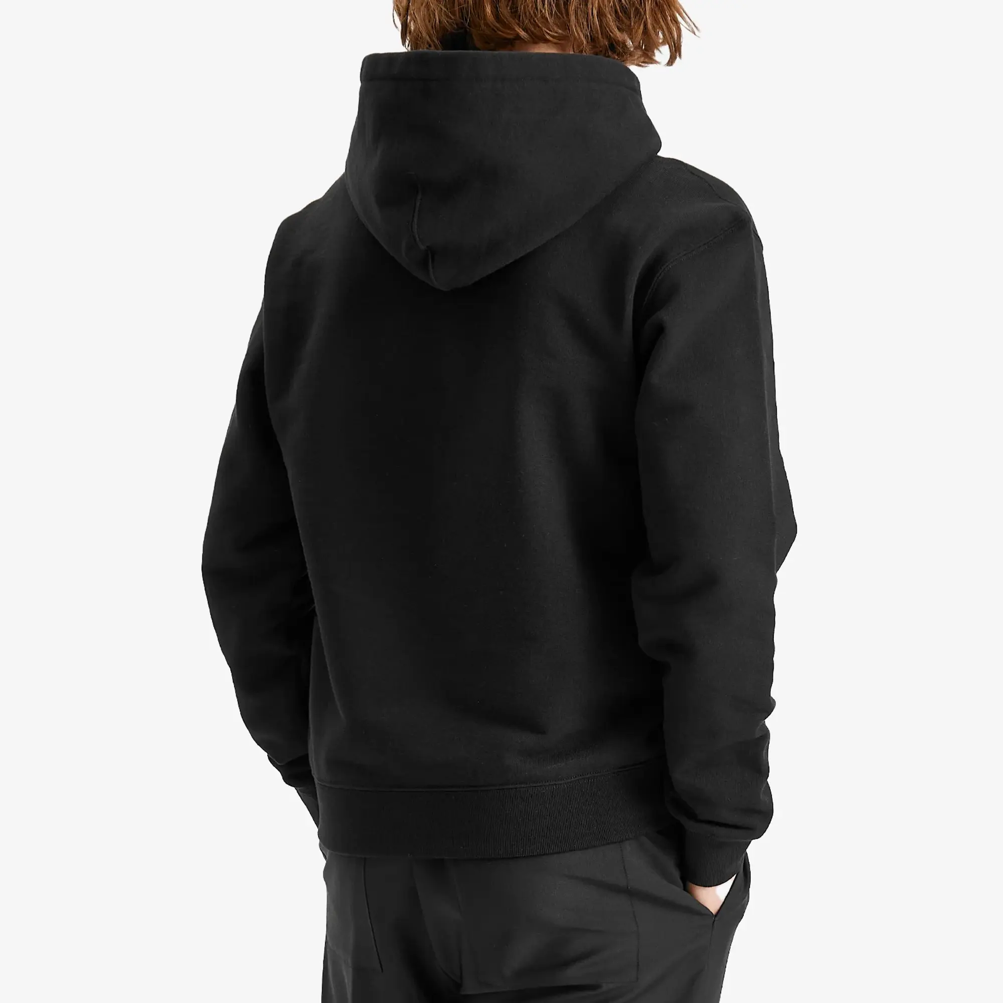 Jil Sander+ Men's Logo Hoodie Black