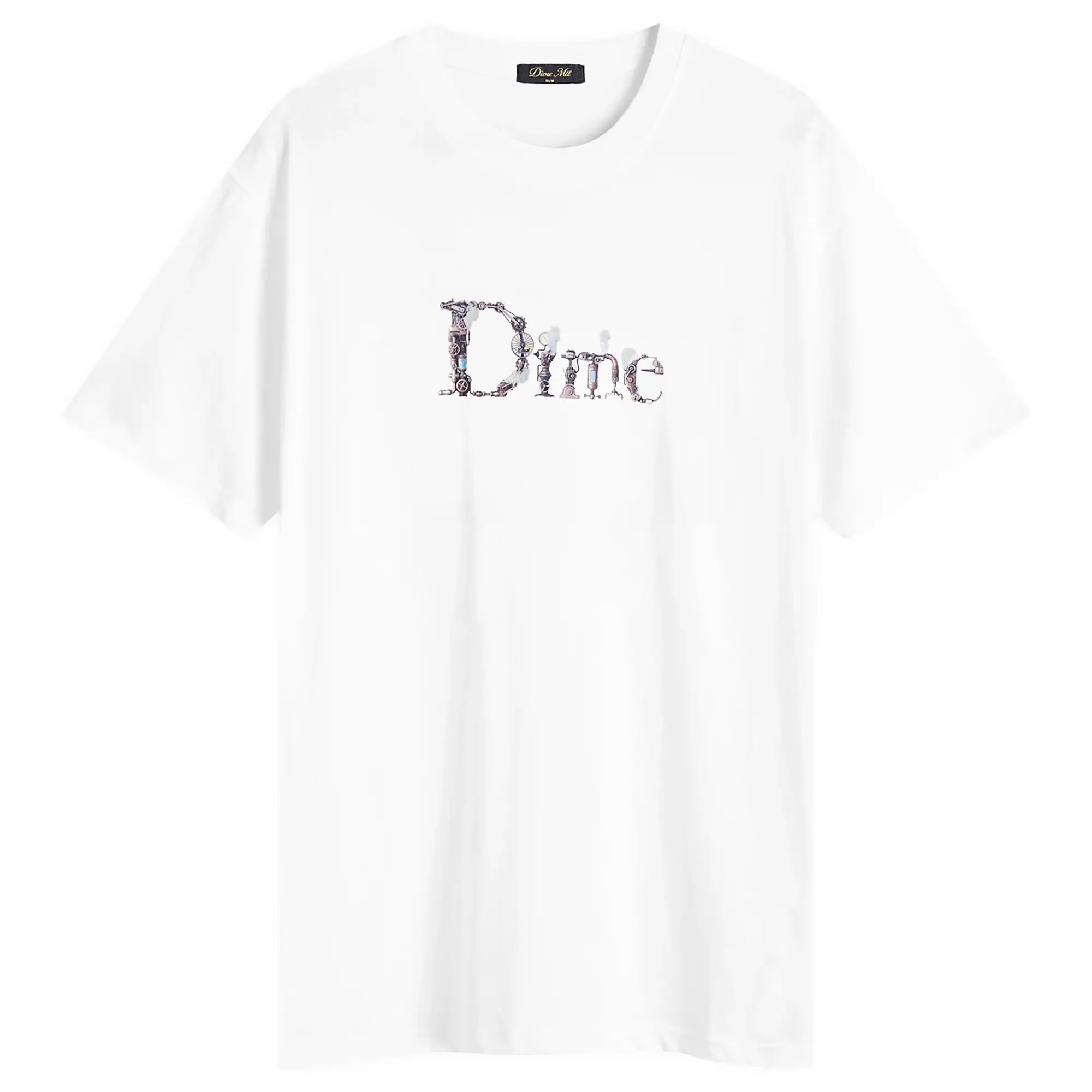 Dime Men's Classic Steampunk T-Shirt White