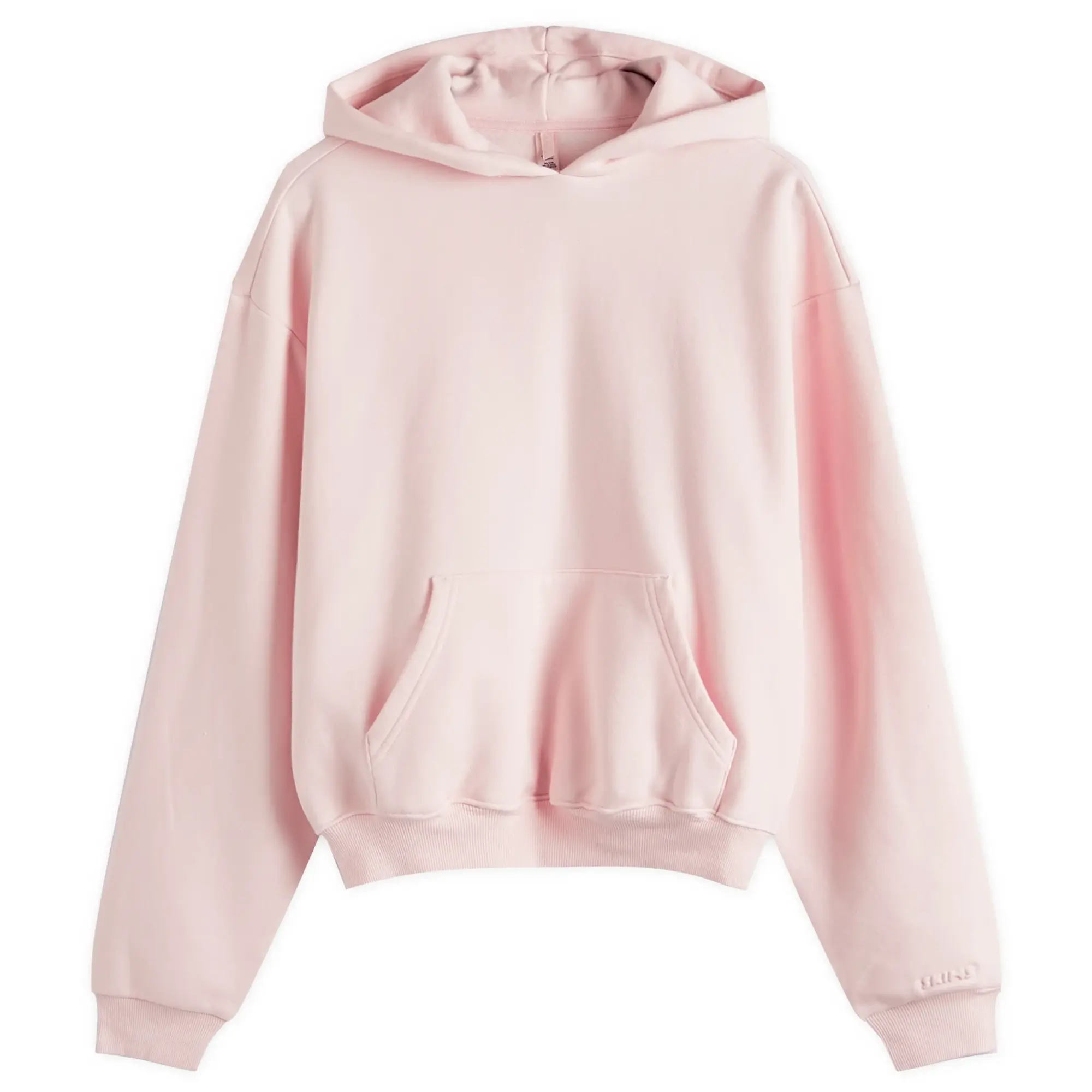SKIMS Women's Cotton Fleece Classic Pullover Hoodie Barely Pink
