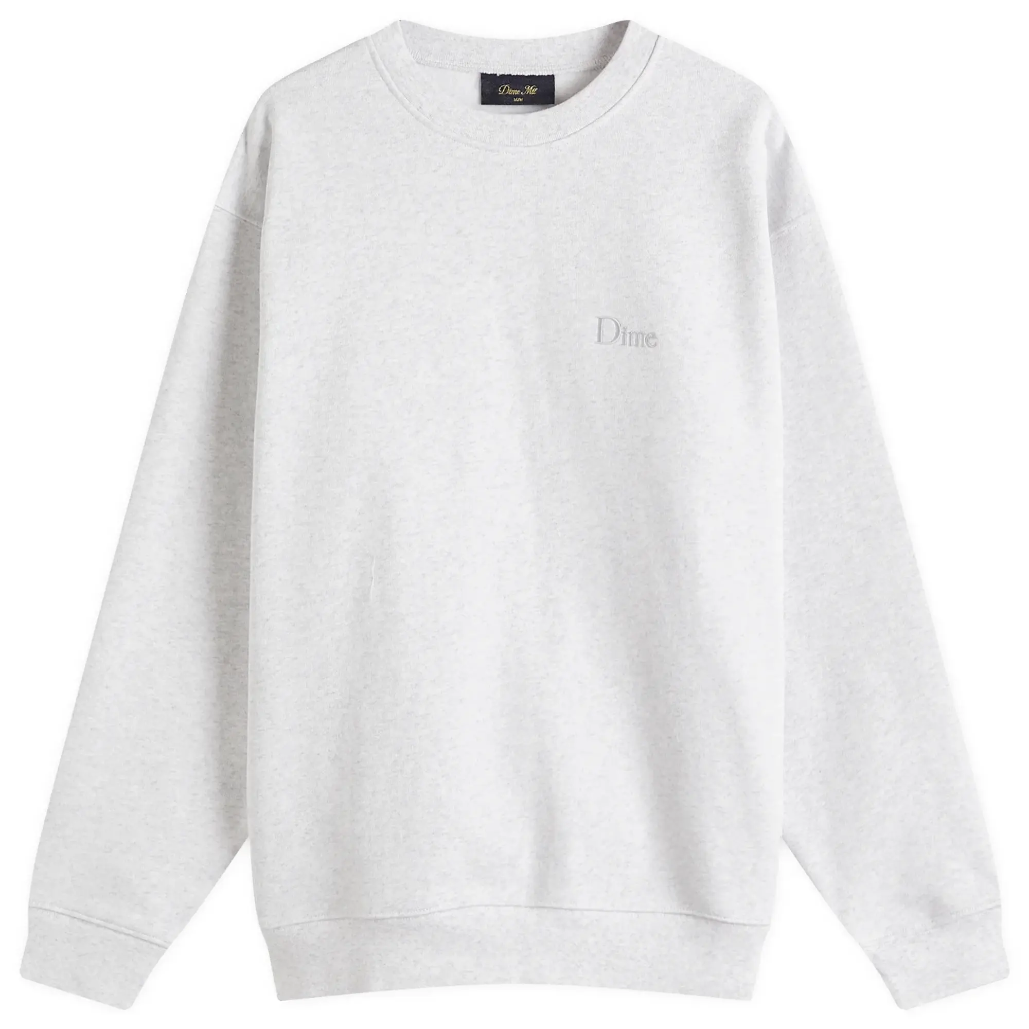 Dime Men's Classic Small Logo Sweatshirt Ash