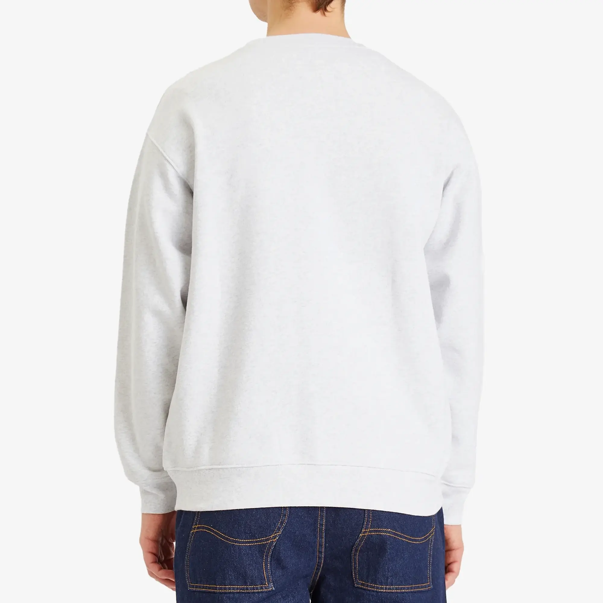 Dime Men's Classic Small Logo Sweatshirt Ash