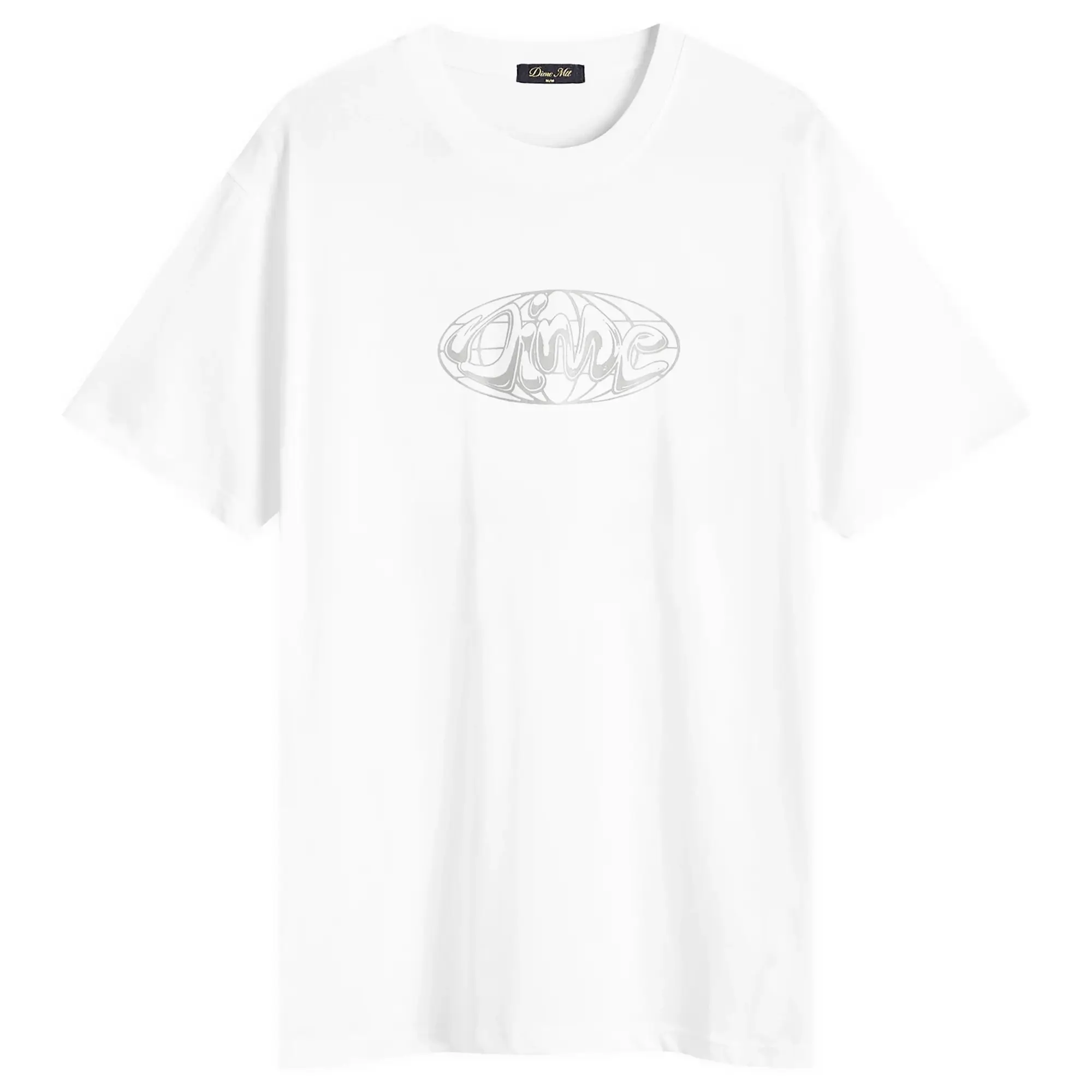 Dime Men's Globe T-Shirt White