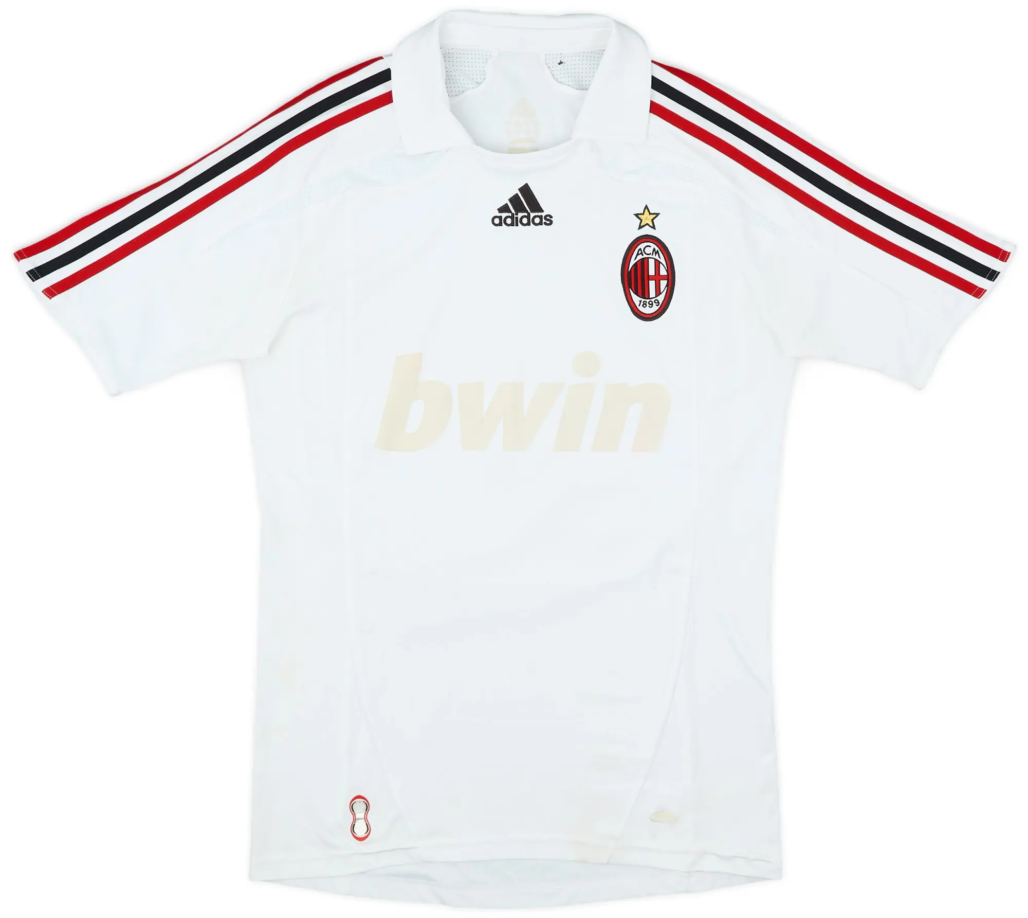 adidas 2007-08 AC Milan Away Shirt - 4/10 - (S)