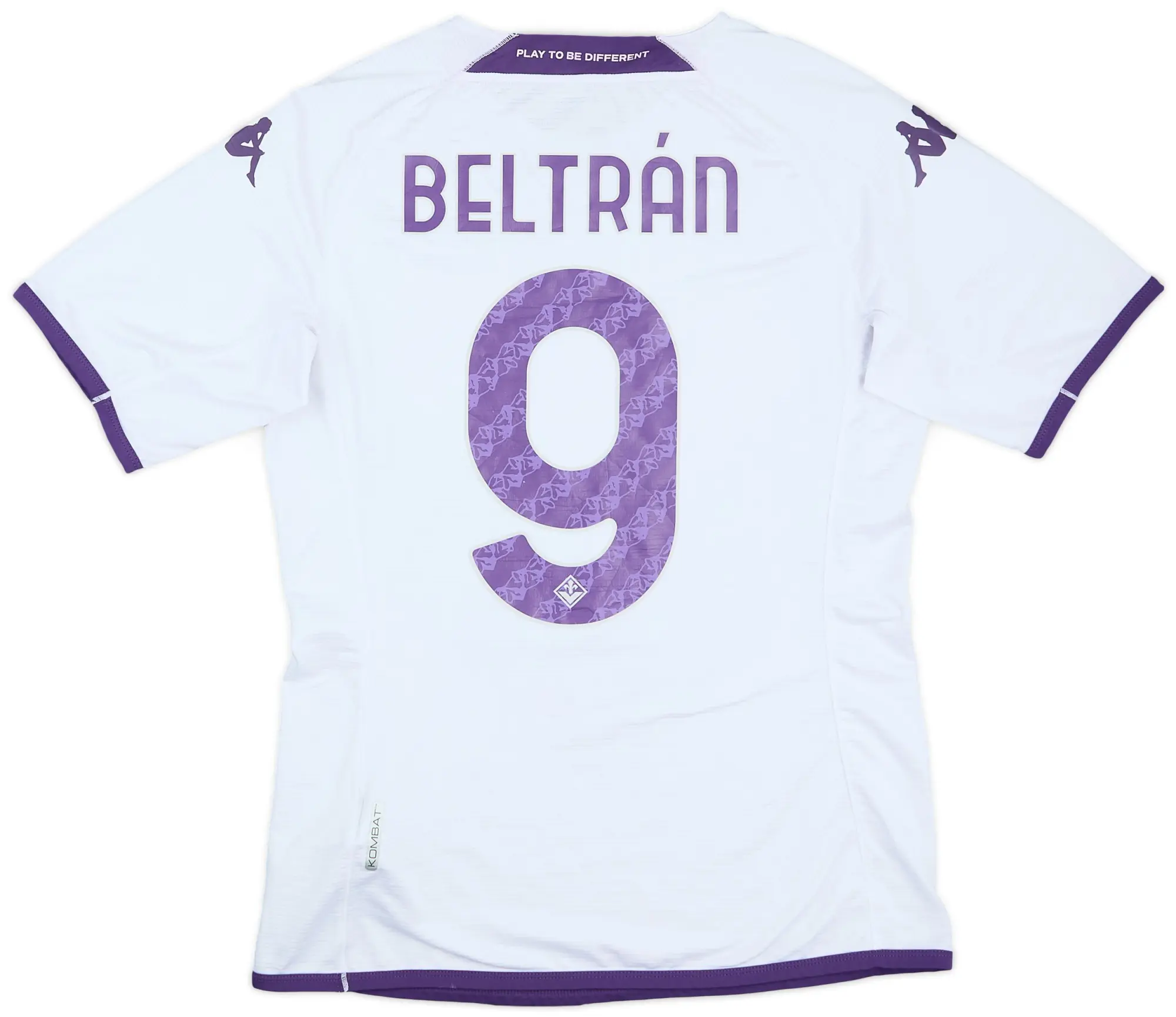 Kappa 2022-23 Fiorentina Authentic Away Shirt Beltran #9 - 9/10 - (M)