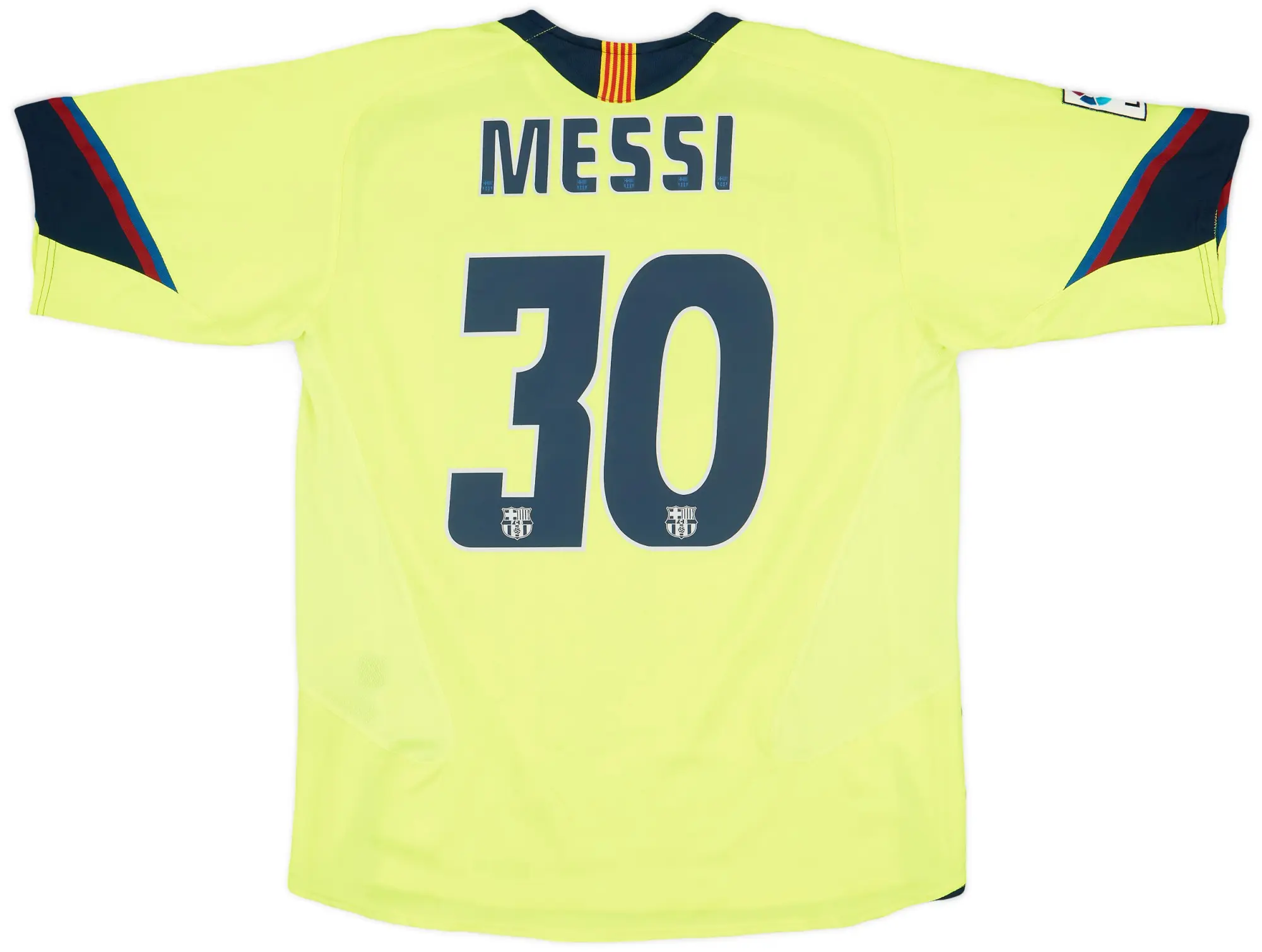 Nike 2005-06 Barcelona Away Shirt Messi #30 - 8/10 - (L)