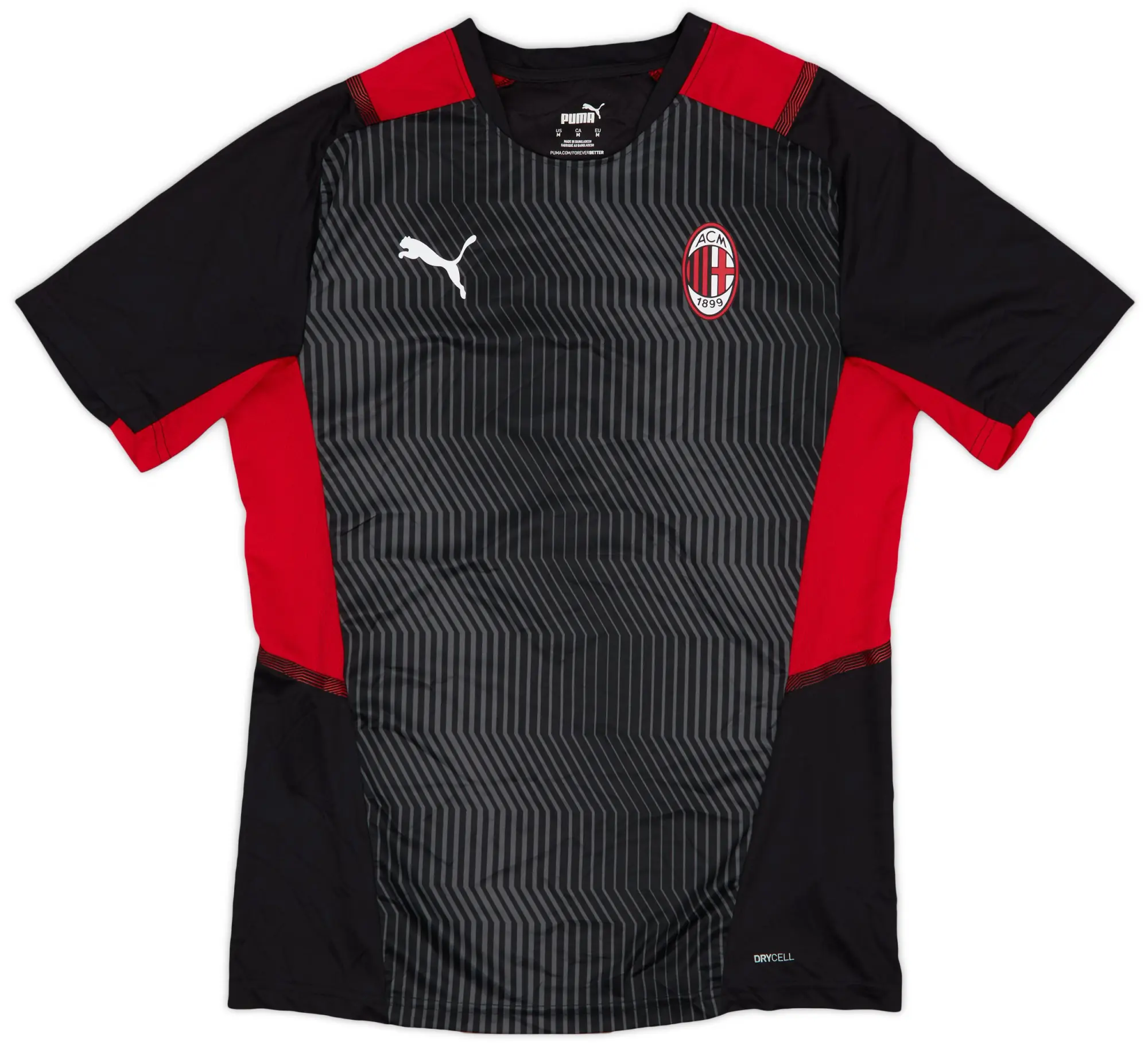 2020-21 AC Milan Puma Training Shirt - 9/10 - (M)