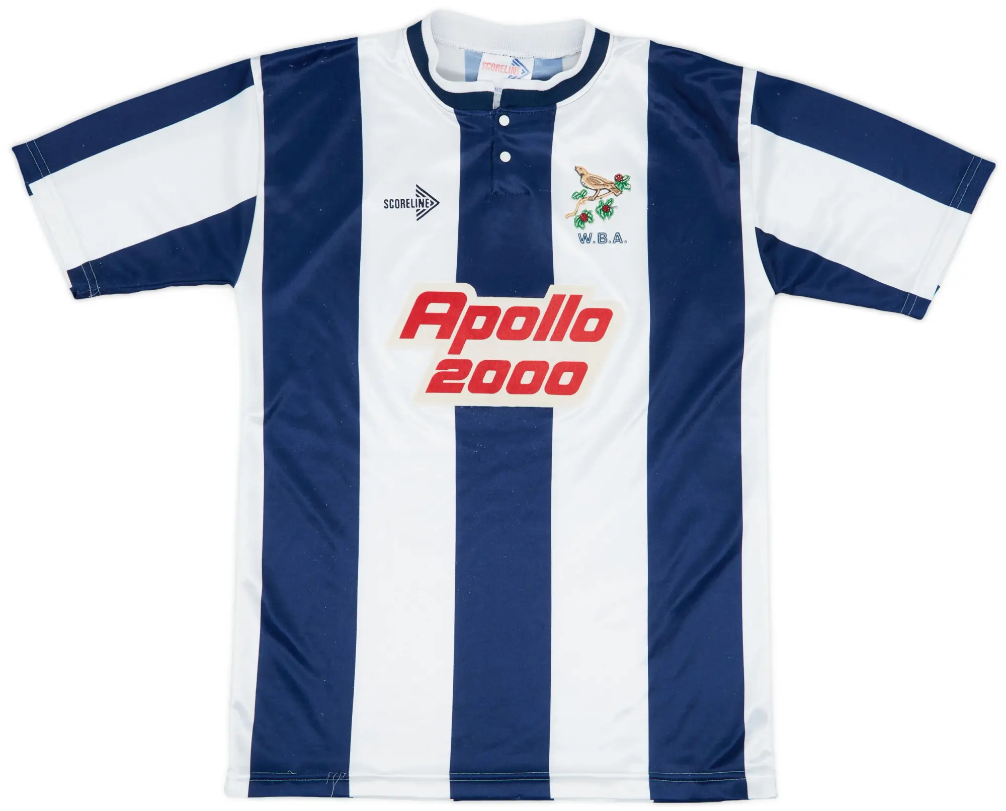 1989-90 West Brom Home Shirt - 7/10 - (M)