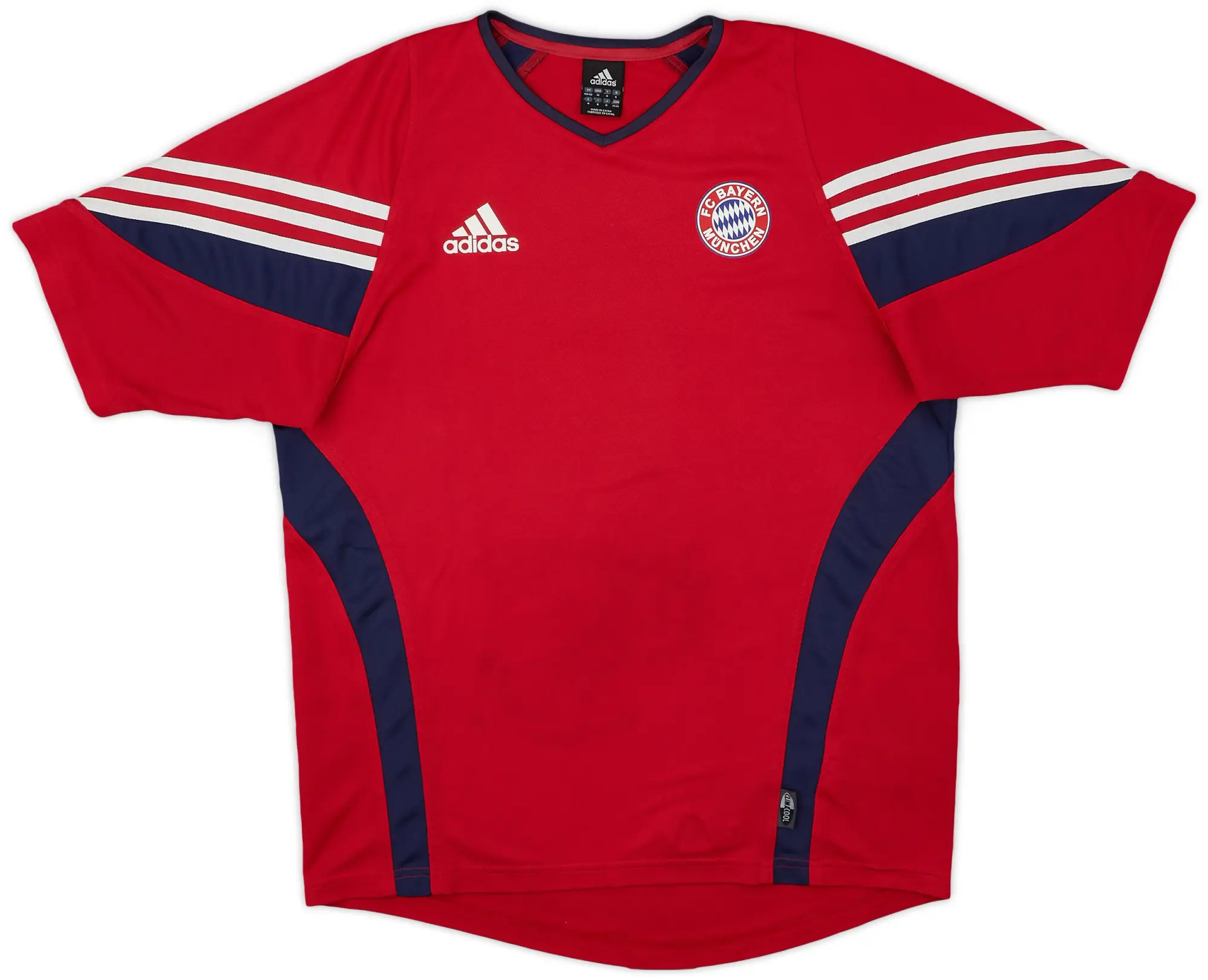 2003-04 Bayern Munich adidas Training Shirt - 6/10 - (M)