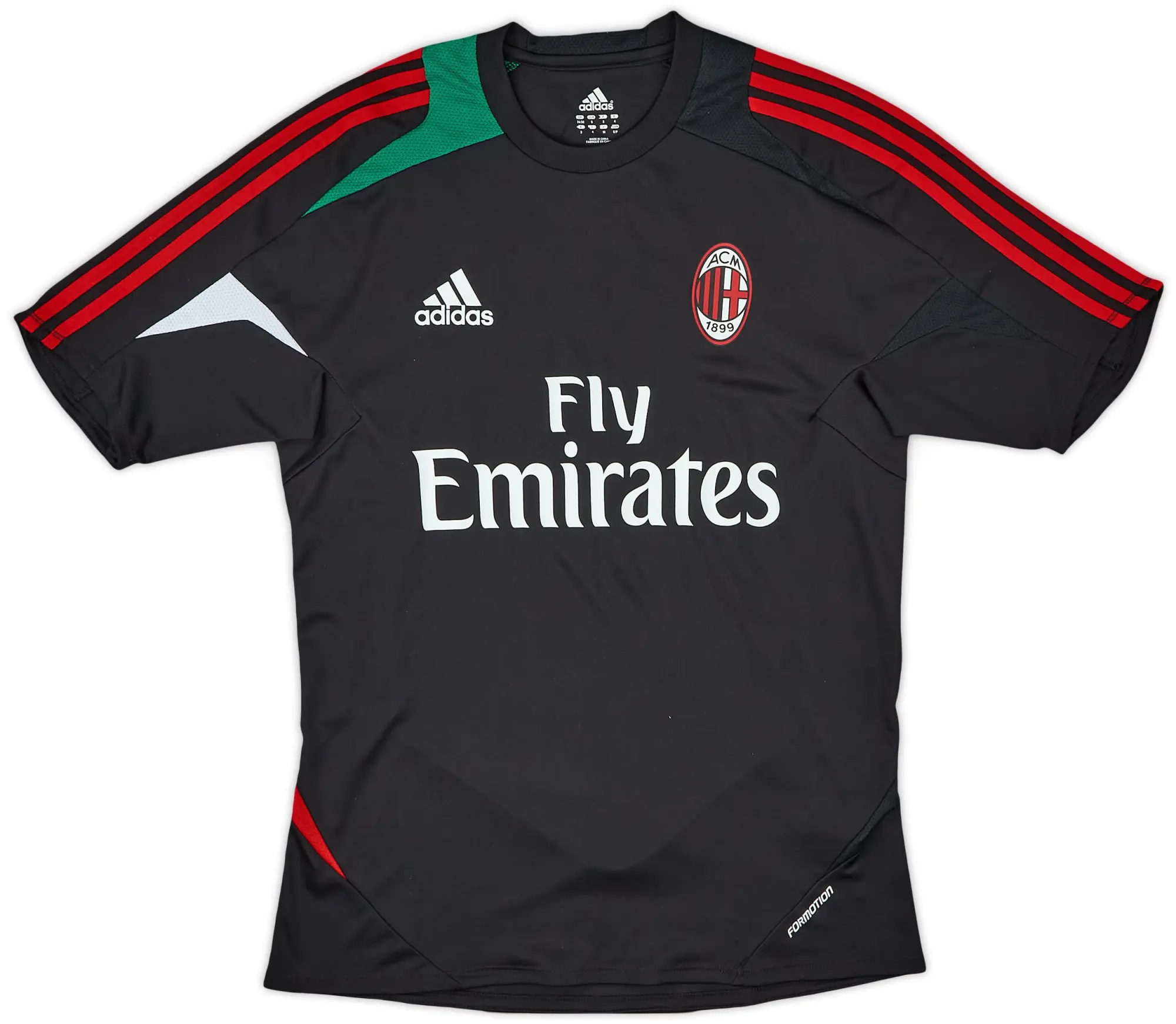 2012-13 AC Milan adidas Formotion Training Shirt - 8/10 - (S)