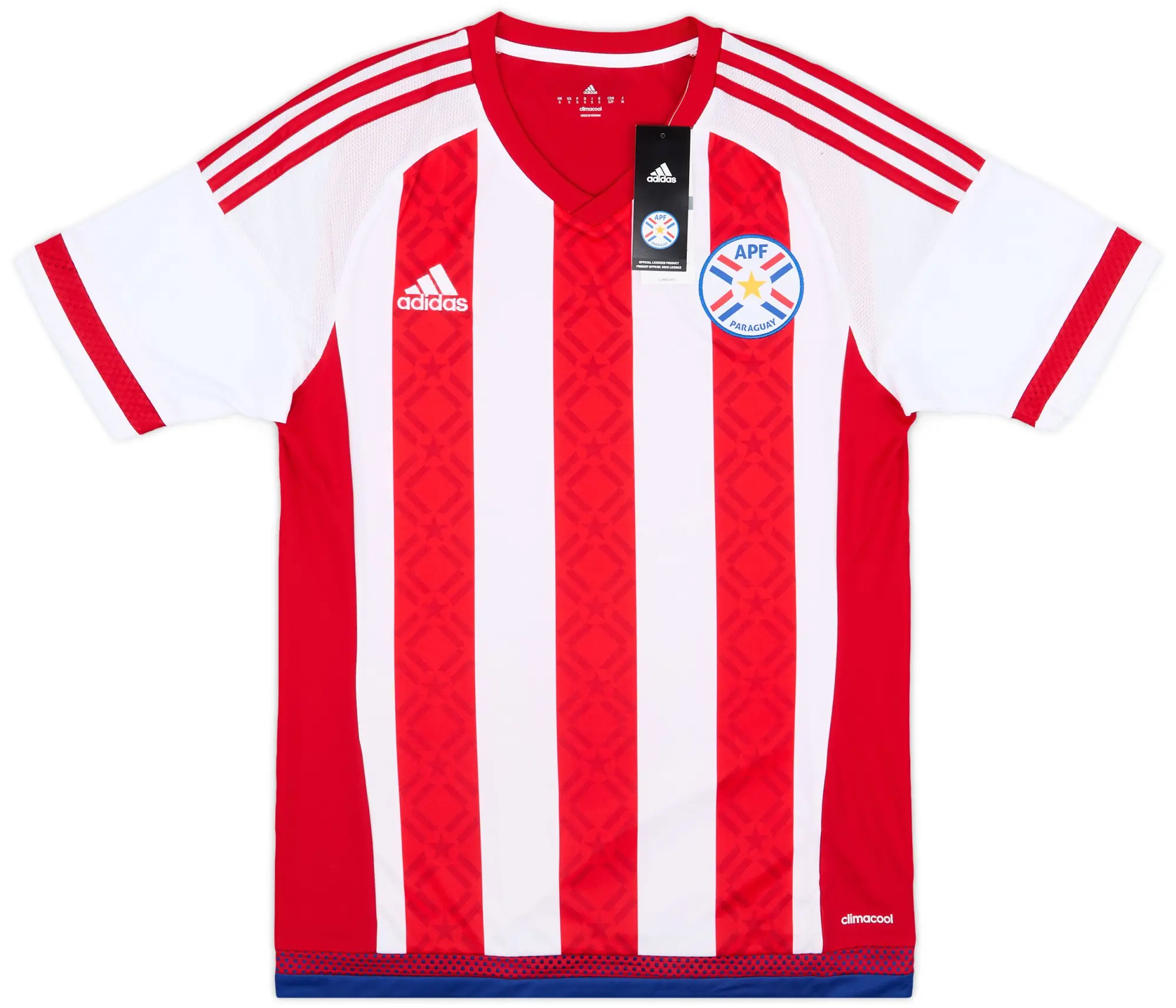 adidas 2015-16 Paraguay Home Shirt (S)