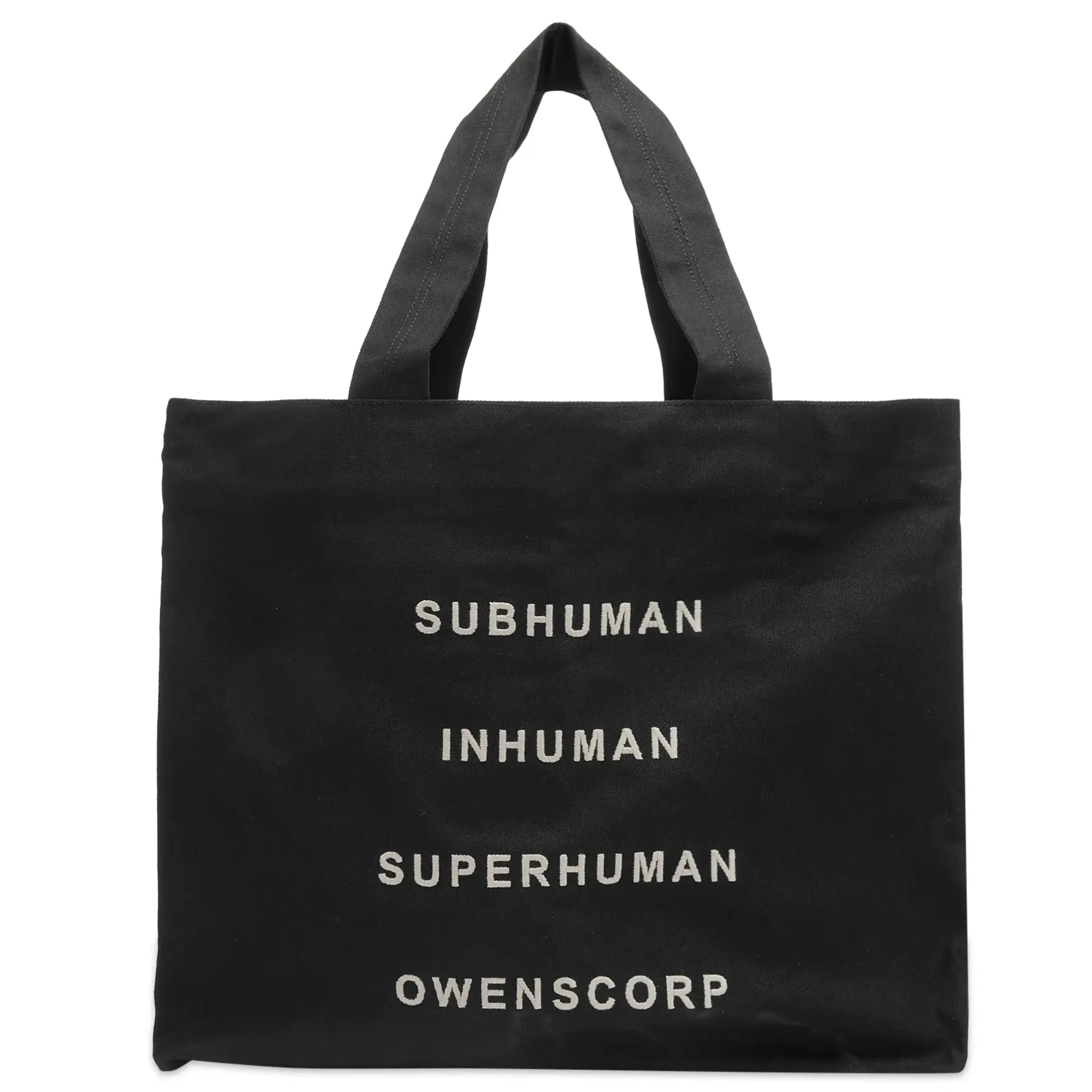Rick Owens Women's Large Beach Bag Pearl Black