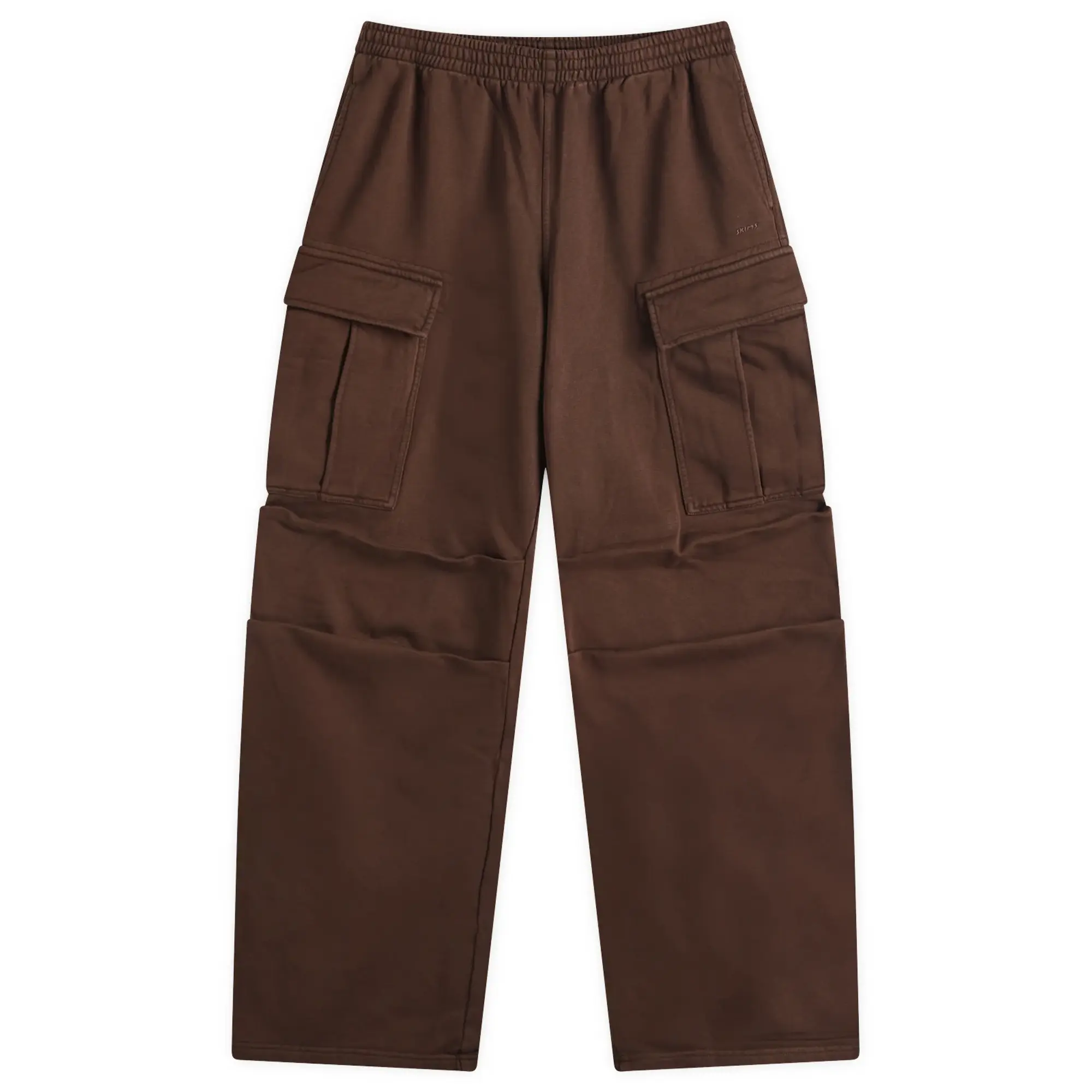 SKIMS Women's Boyfriend Fleece Cargo Sweatpant Espresso