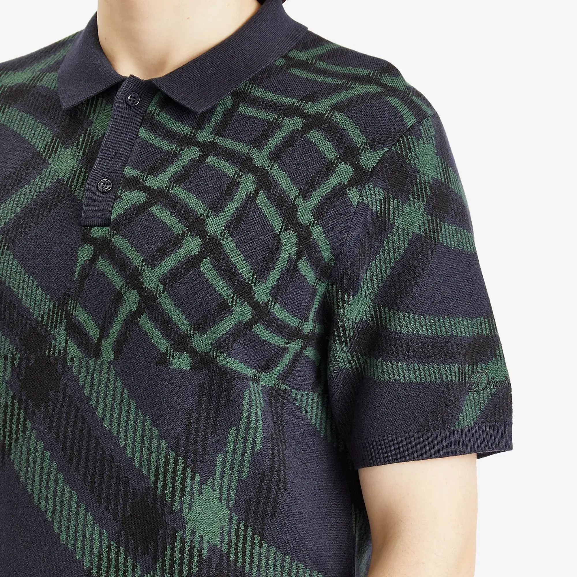 Dime Men's Antique Polo Navy Multi