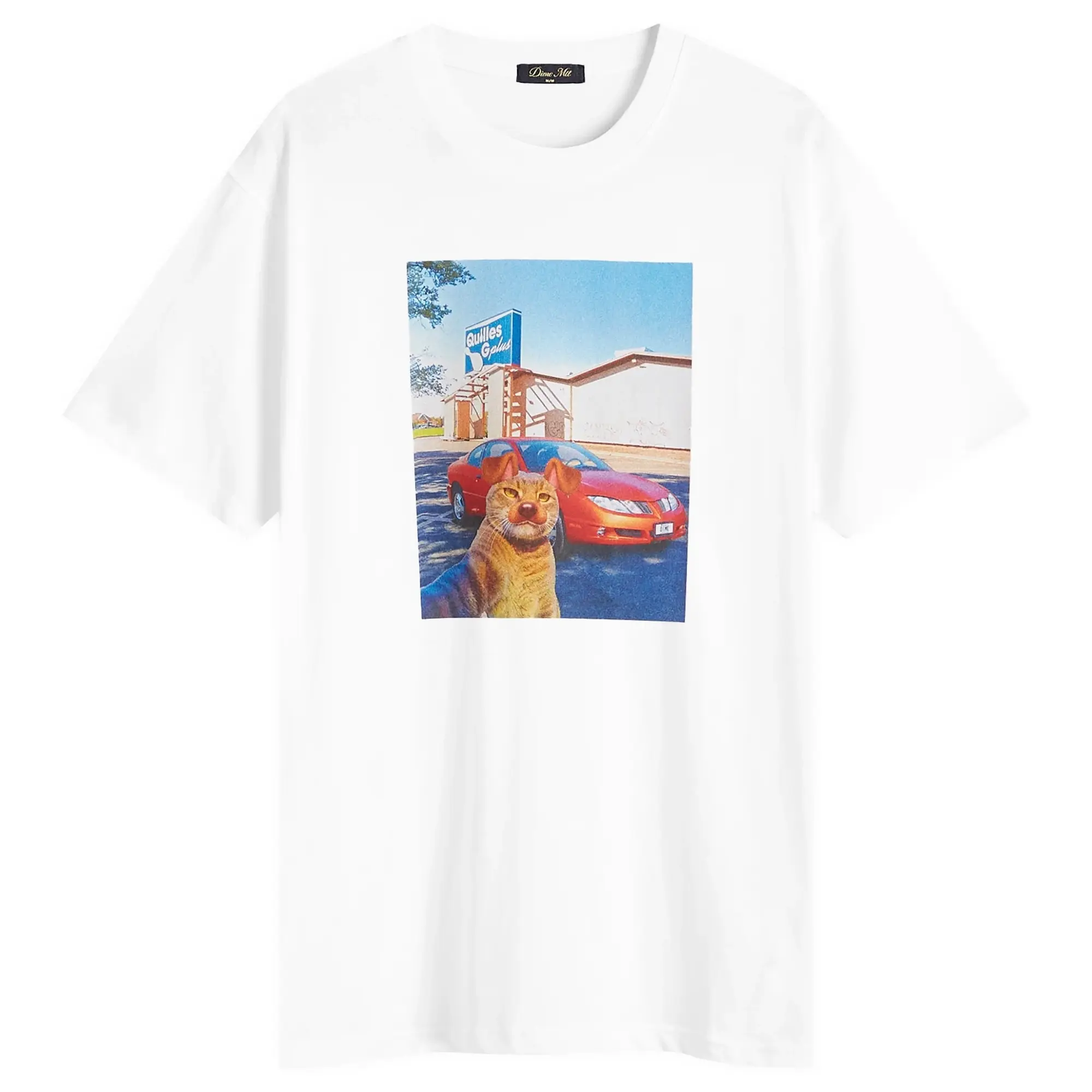 Dime Men's Selfie T-Shirt White