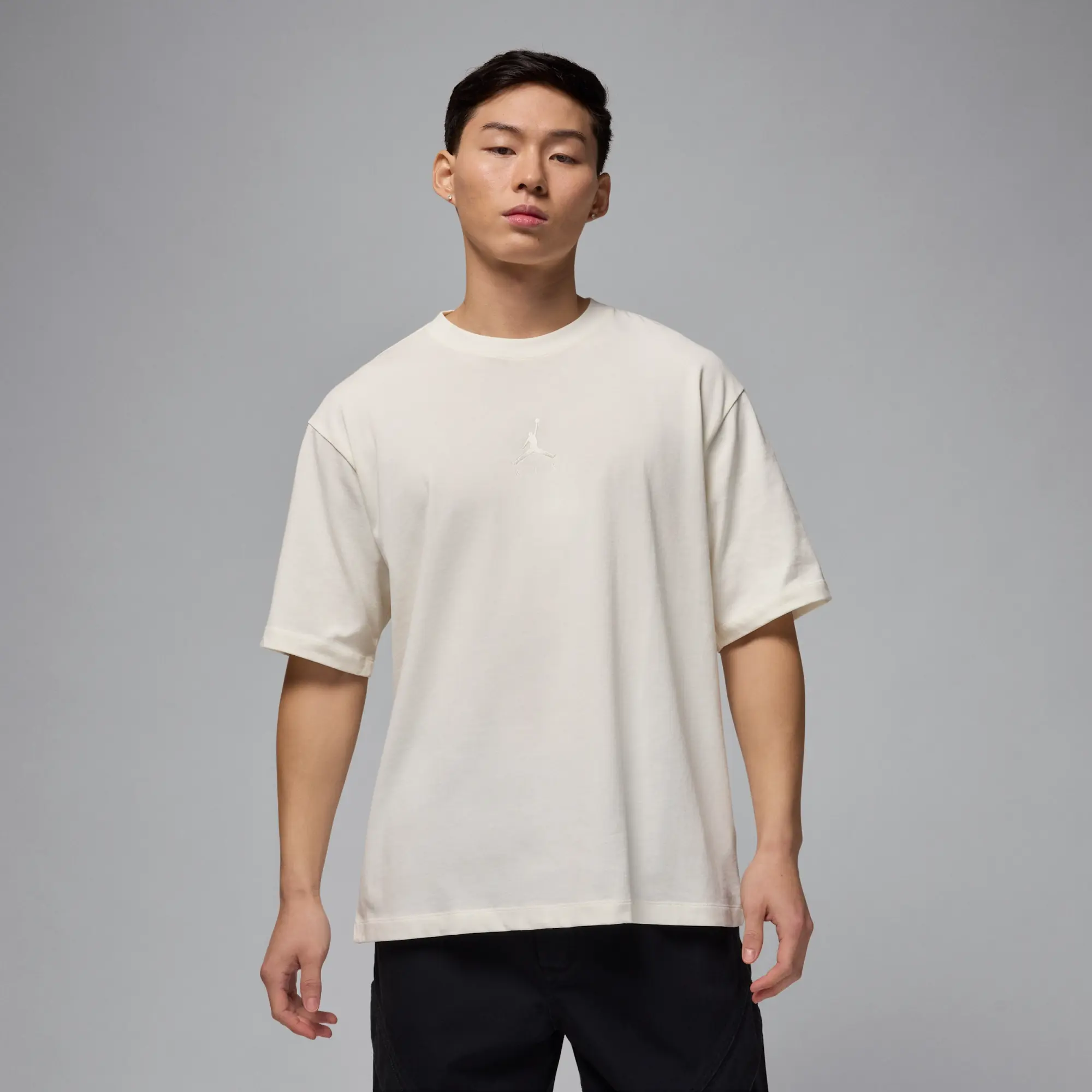 Nike Jordan Flight Essentials Men's Oversized T-Shirt - White - Cotton