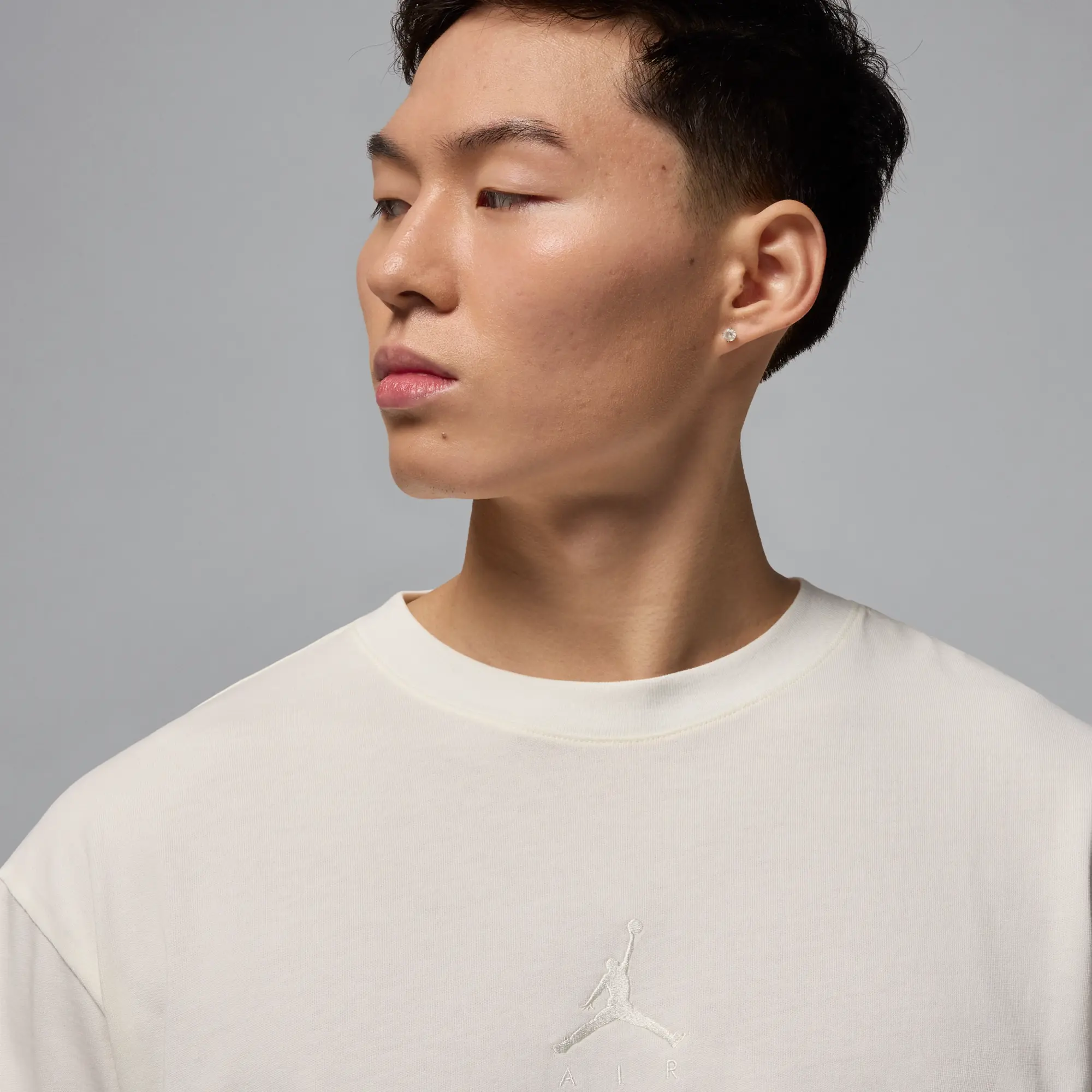 Nike Jordan Flight Essentials Men's Oversized T-Shirt - White - Cotton