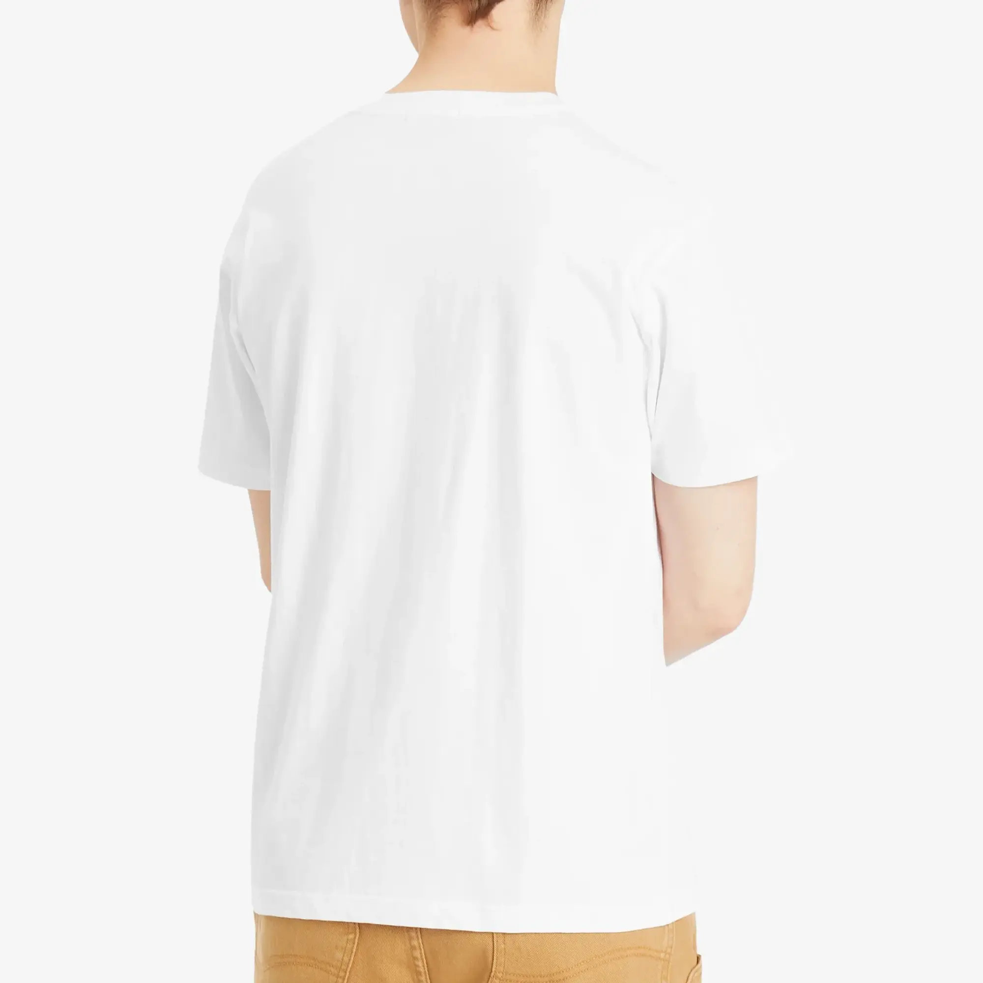 Dime Men's Classic Small Logo T-Shirt White