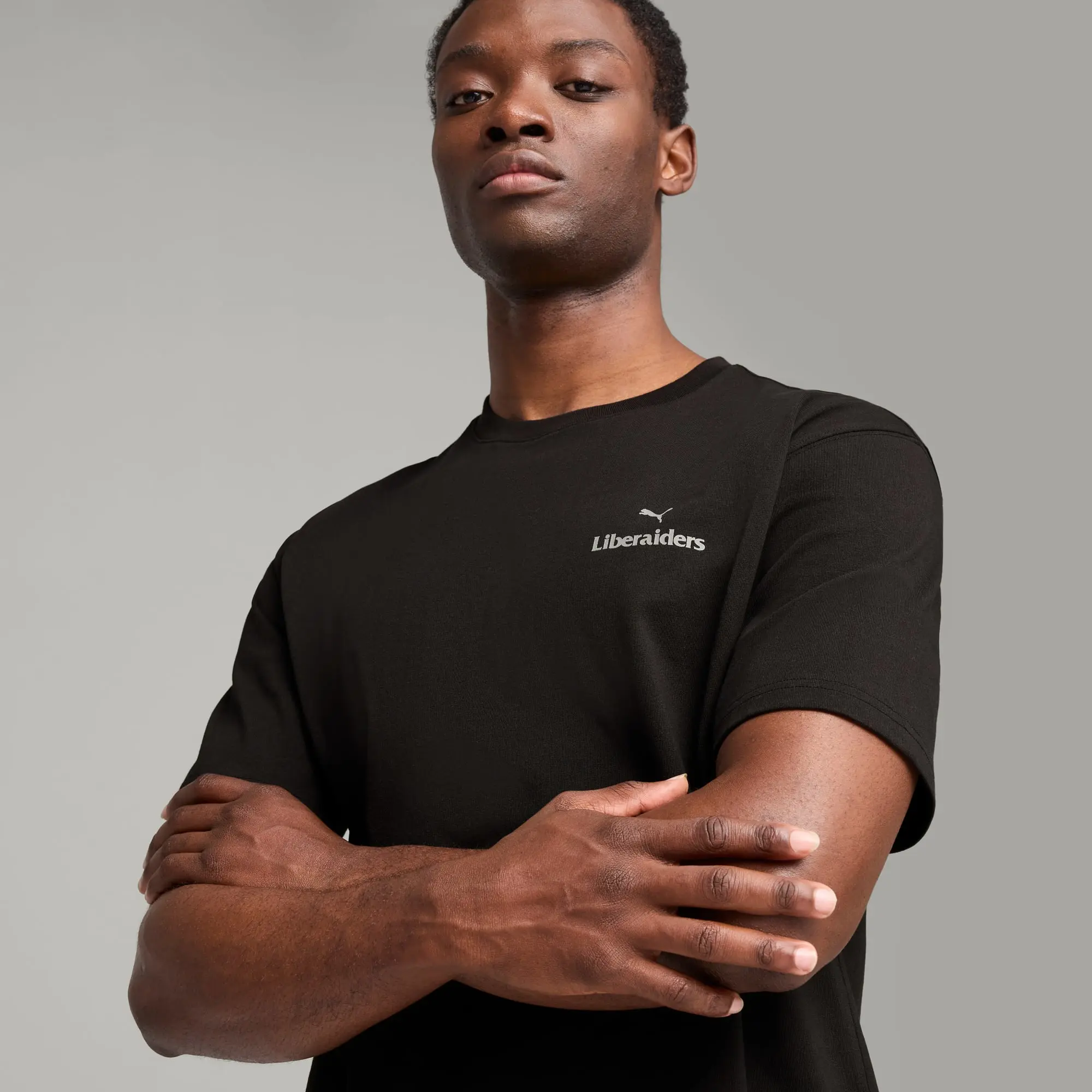 PUMA x Liberaiders T-Shirt Men, Black