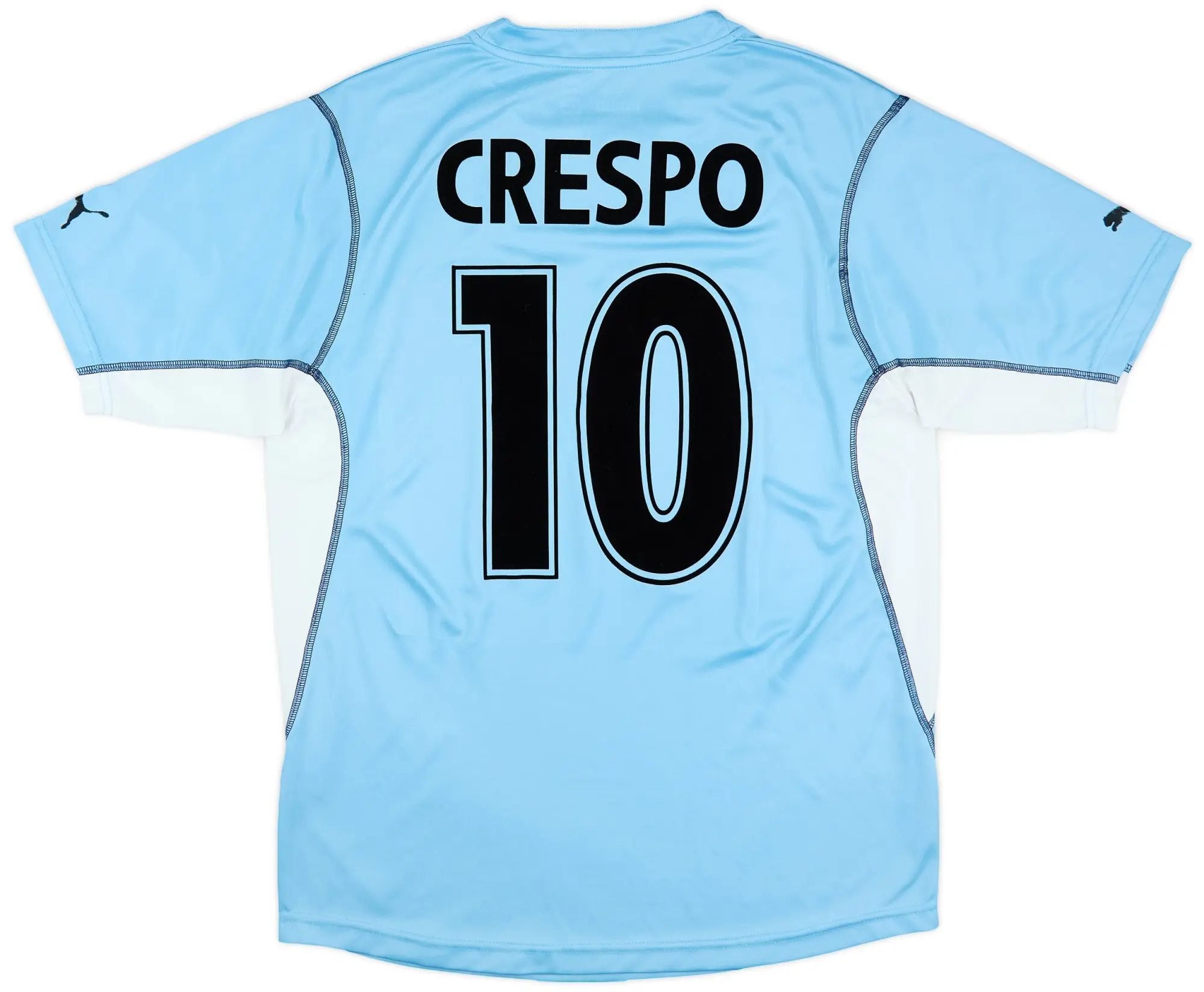 Puma 2001-02 Lazio Home Shirt Crespo #10 - 9/10 - (XXL)