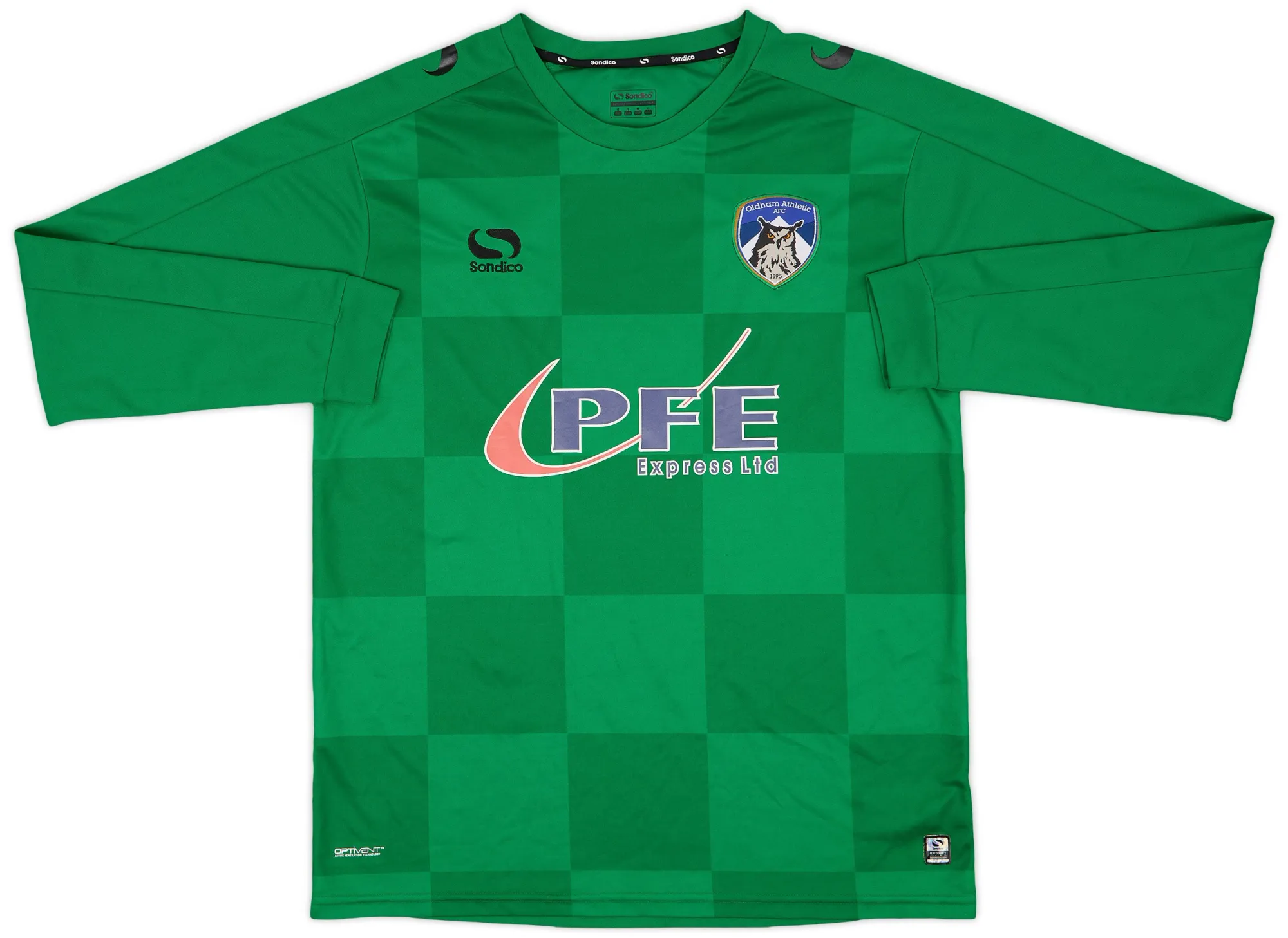 GK Oldham Athletic Mens LS Goalkeeper Home Shirt 2016/17