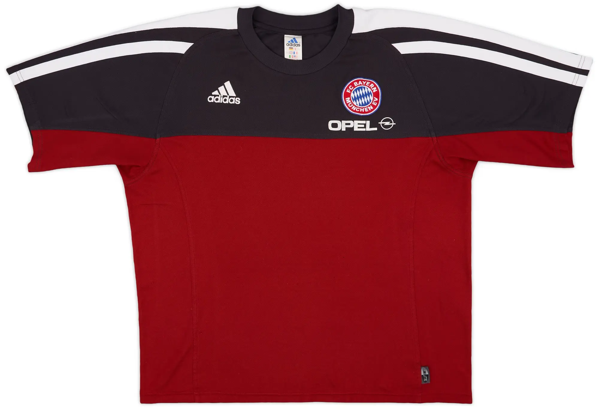 2001-02 Bayern Munich adidas Training Shirt - 7/10 - (L/XL)