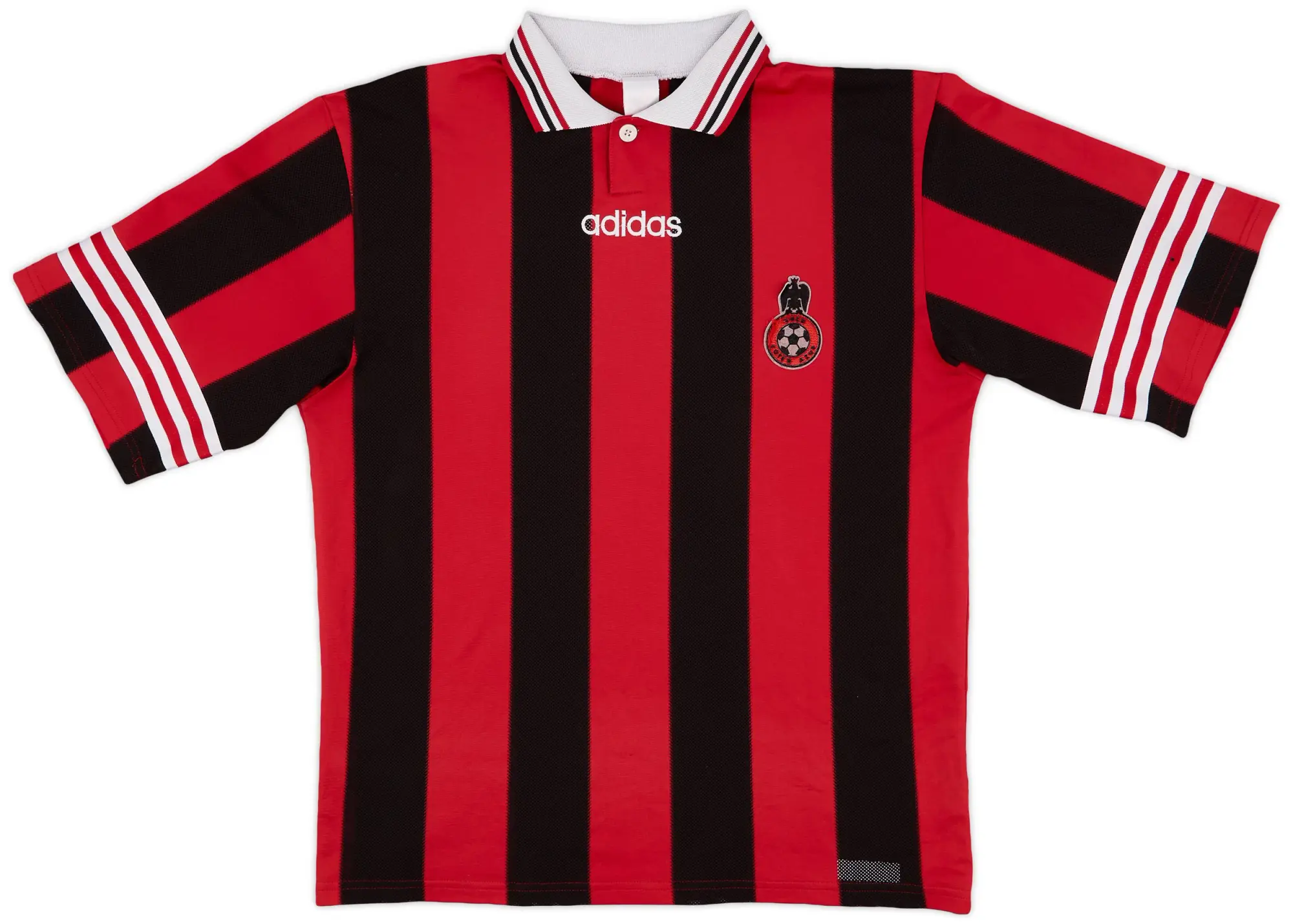 adidas 1996-98 Nice Home Shirt - 6/10 - (L)
