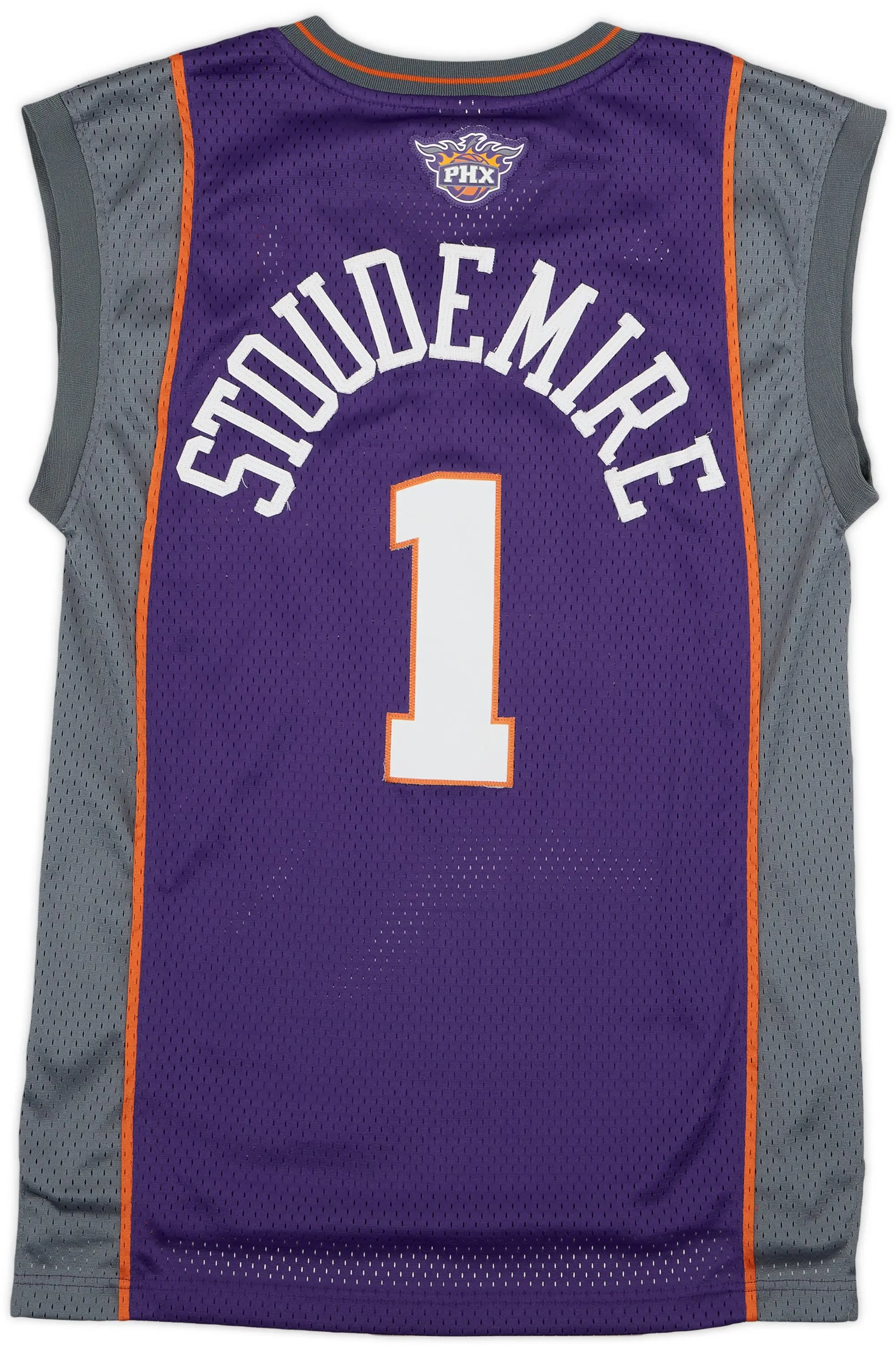2006-10 Phoenix Suns Stoudemire #1 adidas Swingman Away Jersey - 7/10 - (S)