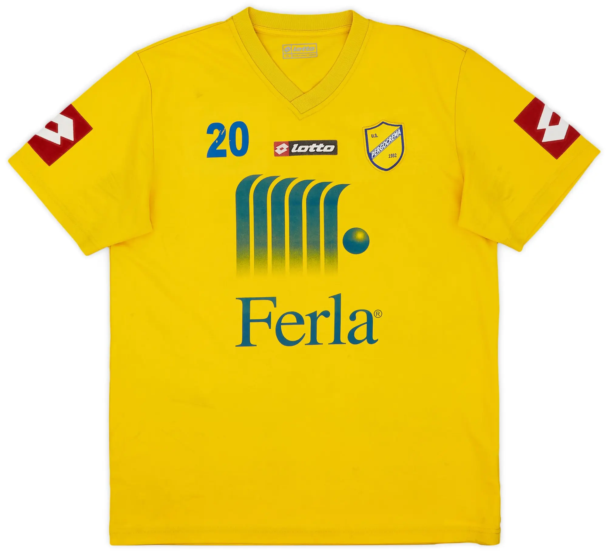 2010-11 Pergocrema Lotto Player Issue Training Shirt #20 - 7/10 - (XL)