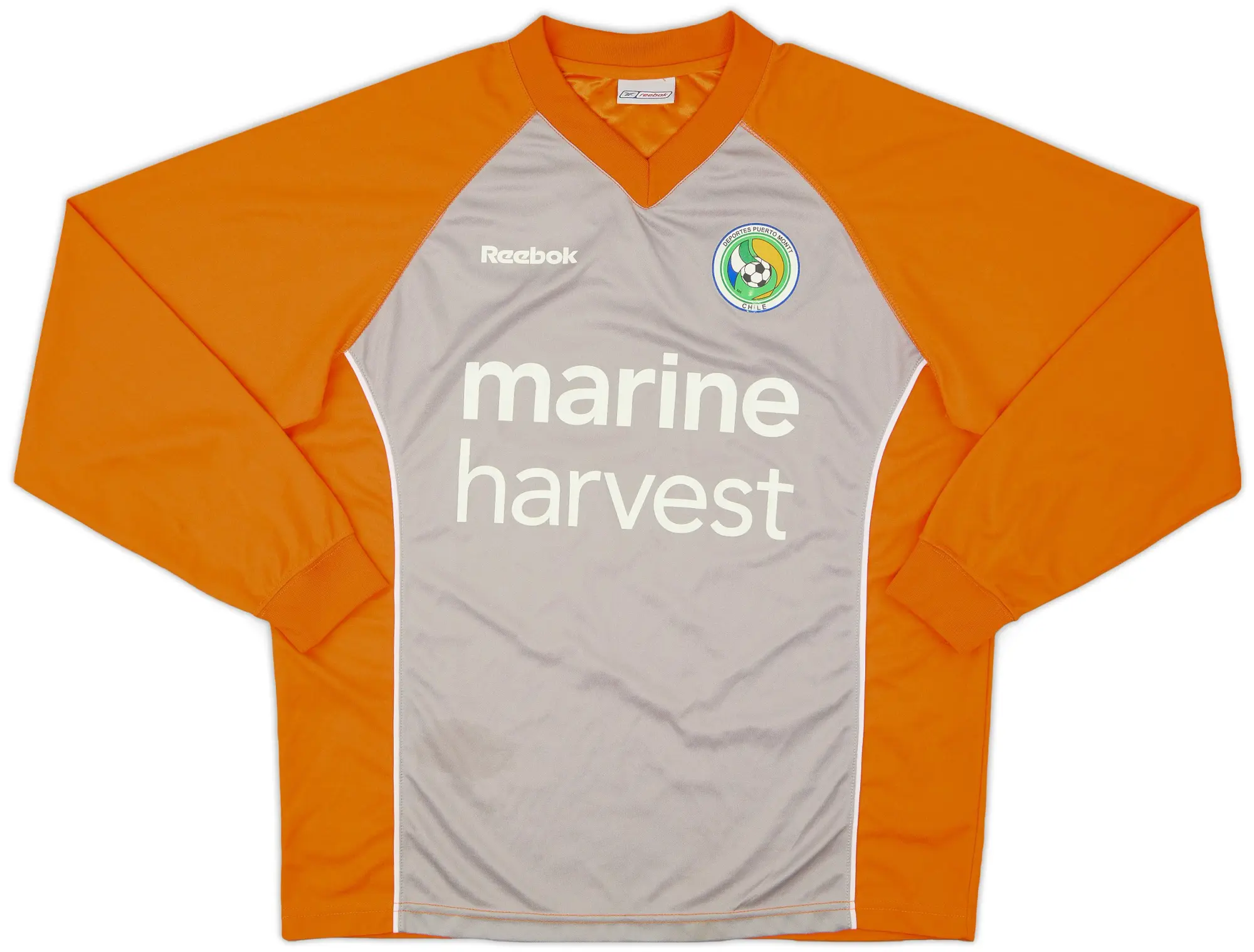 Reebok 2003-04 Puerto Montt Home L/S Shirt - 7/10 - (L)