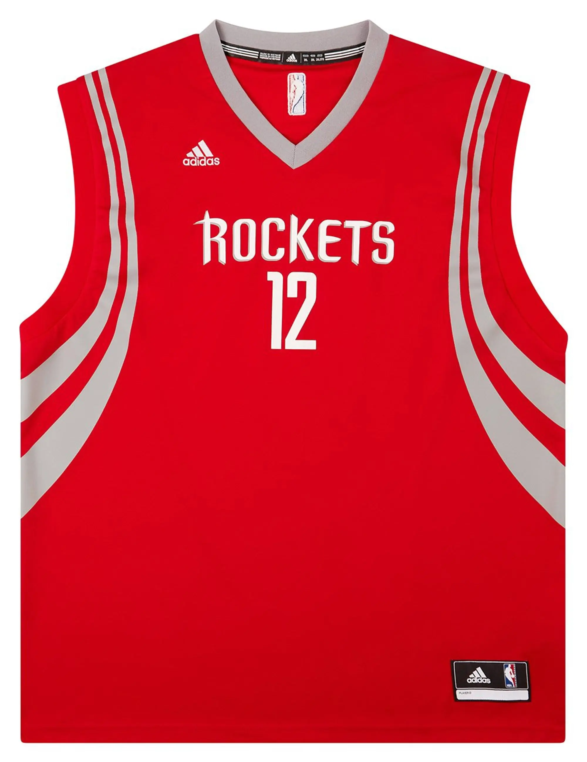 2014-16 Houston Rockets Howard #12 adidas Away Jersey (Excellent) XXL