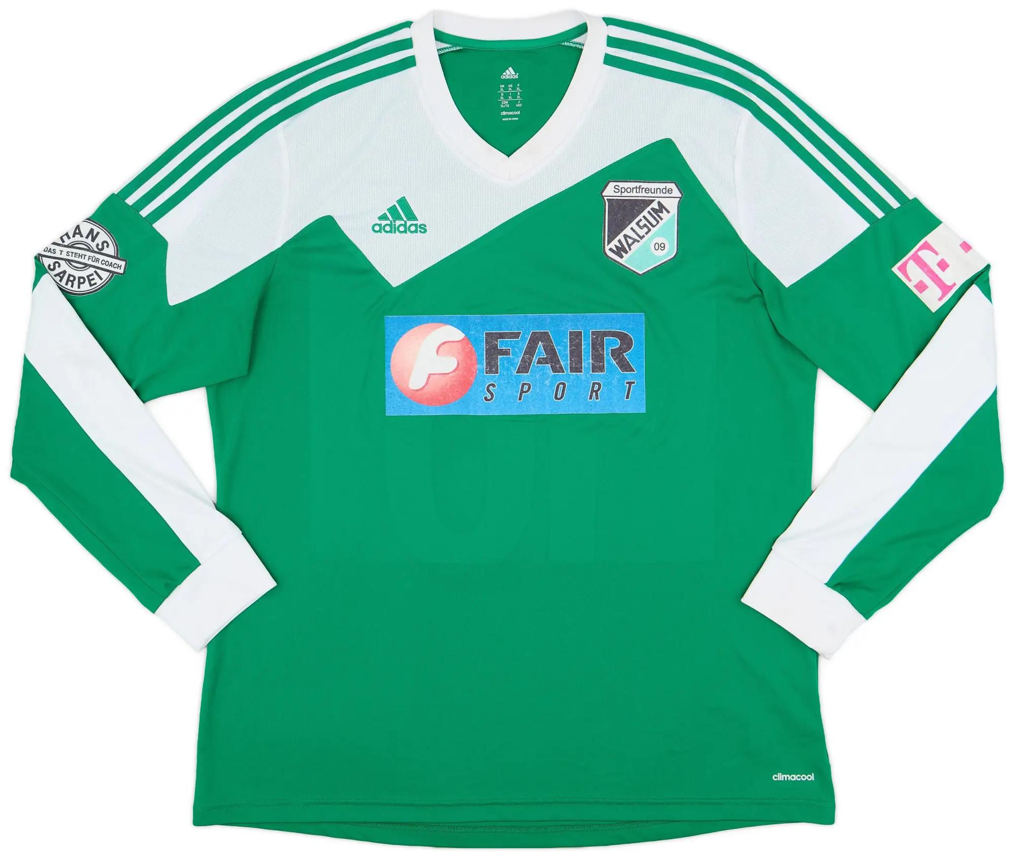 adidas 2013-14 Sportfreunde Walsum 09 Home L/S Shirt #10 - 7/10 - (XL)