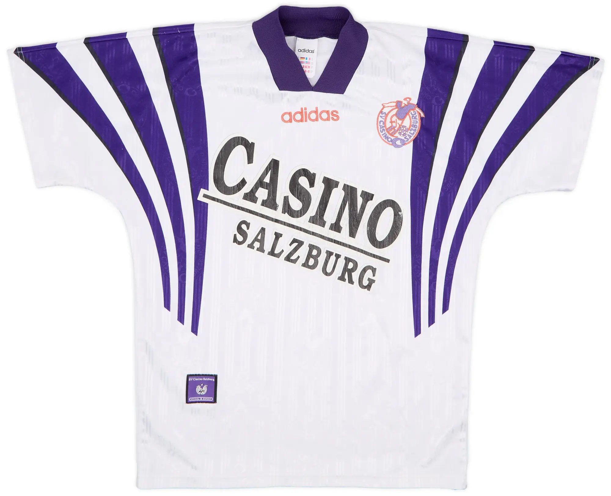 adidas 1996-97 Casino Salzburg Home Shirt - 5/10 - (S)
