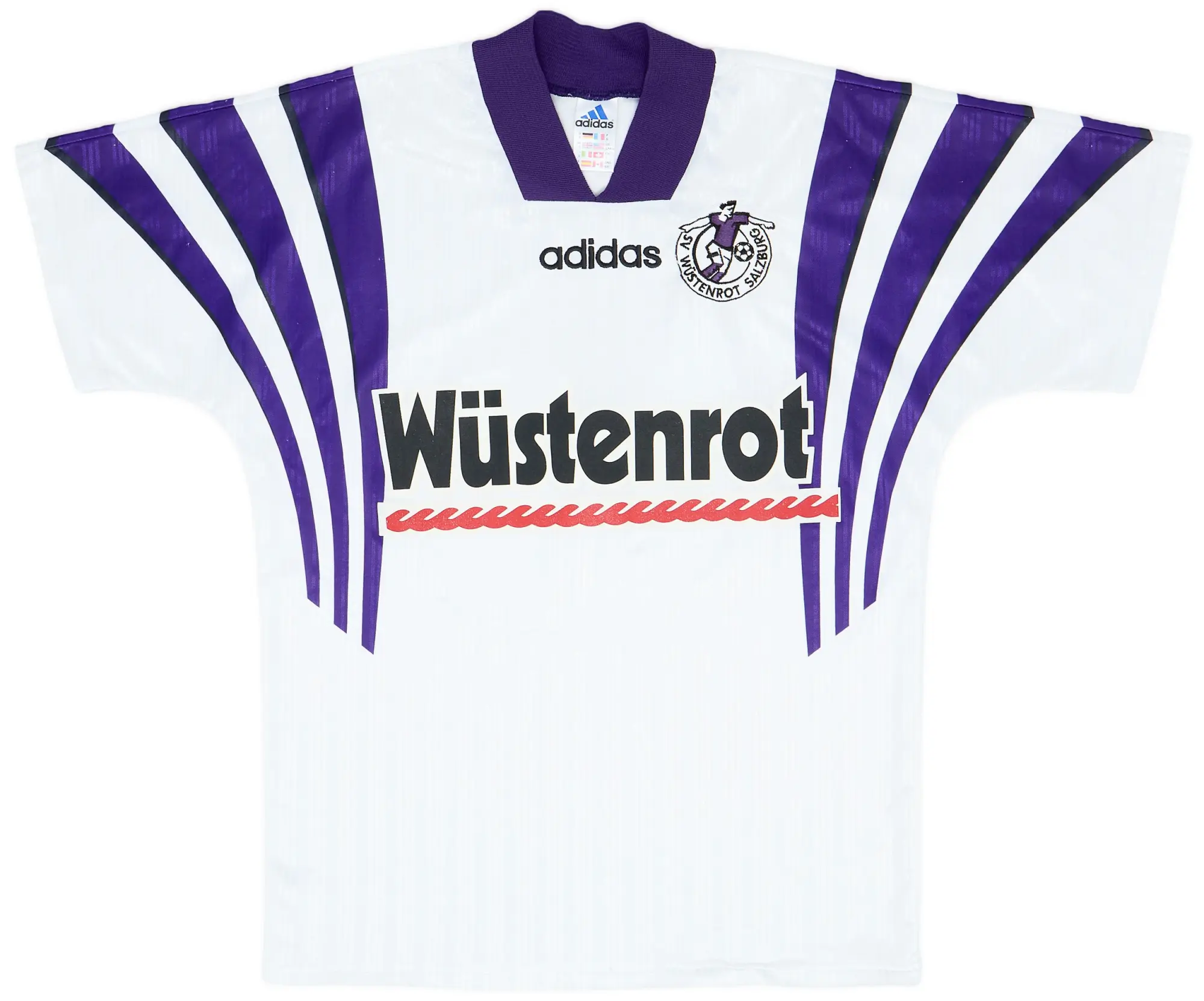 adidas 1997-98 Wustenrot Salzburg Home Shirt - 9/10 - (S)