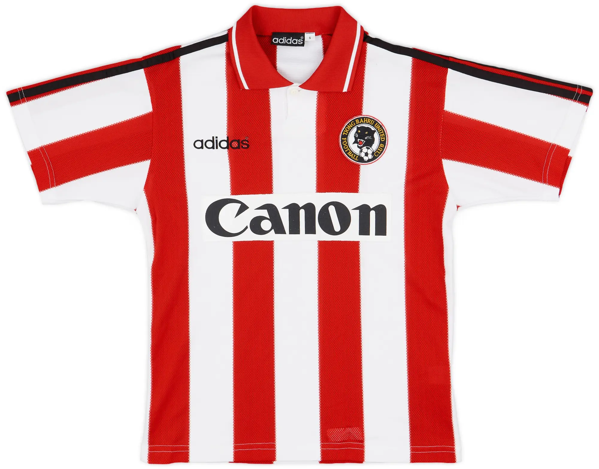 adidas 1996 Tiong Bahru Signed Home Shirt - 9/10 - (S)