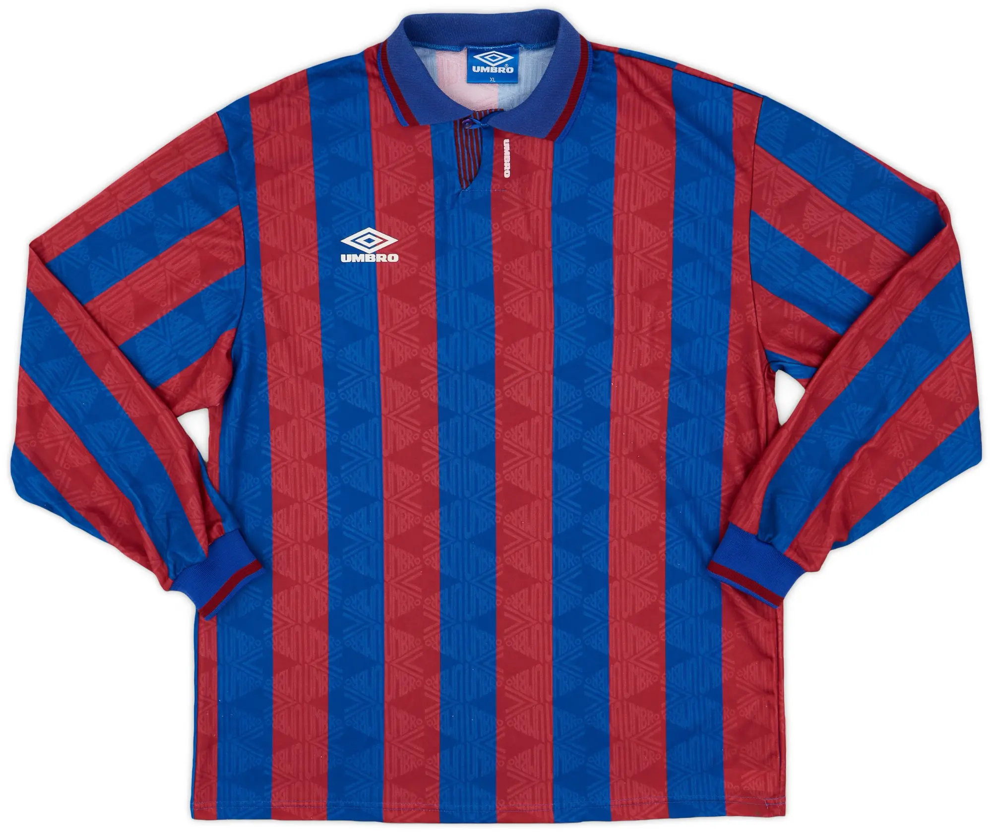 1990s Umbro Template L/S Shirt - 7/10 - (XL)