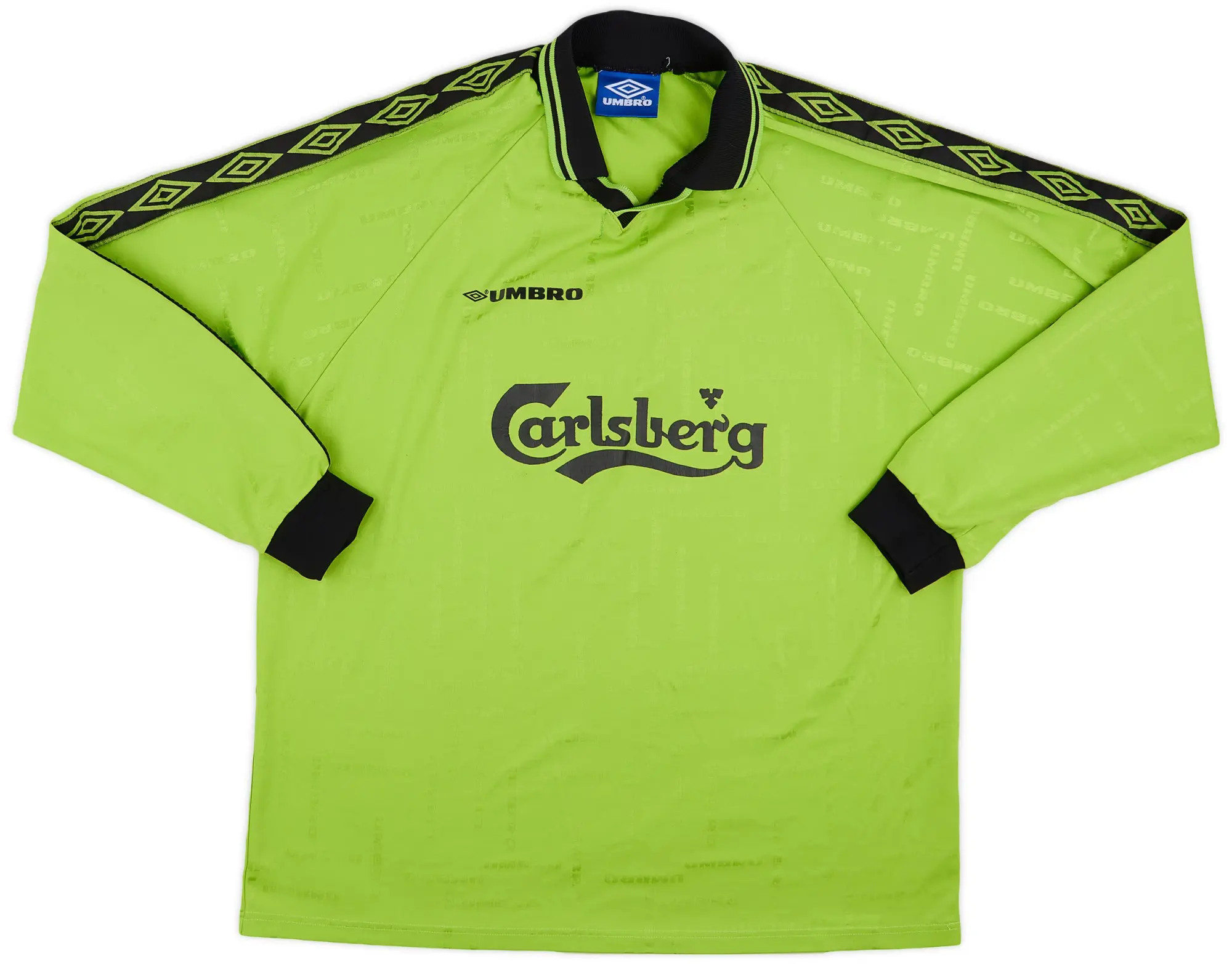 1990s Umbro Template L/S Shirt #11 - 7/10 - (XL)