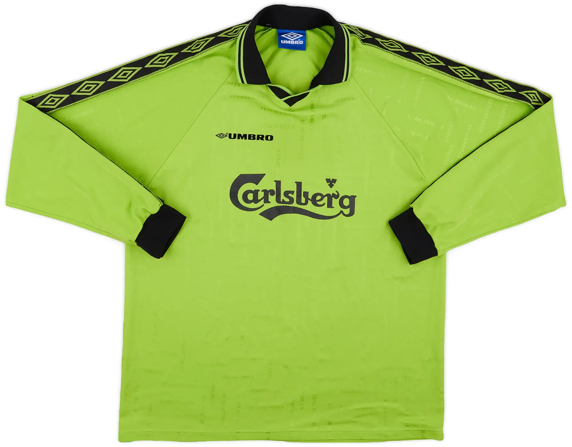 1990s Umbro Template L/S Shirt #6 - 8/10 - (XL)