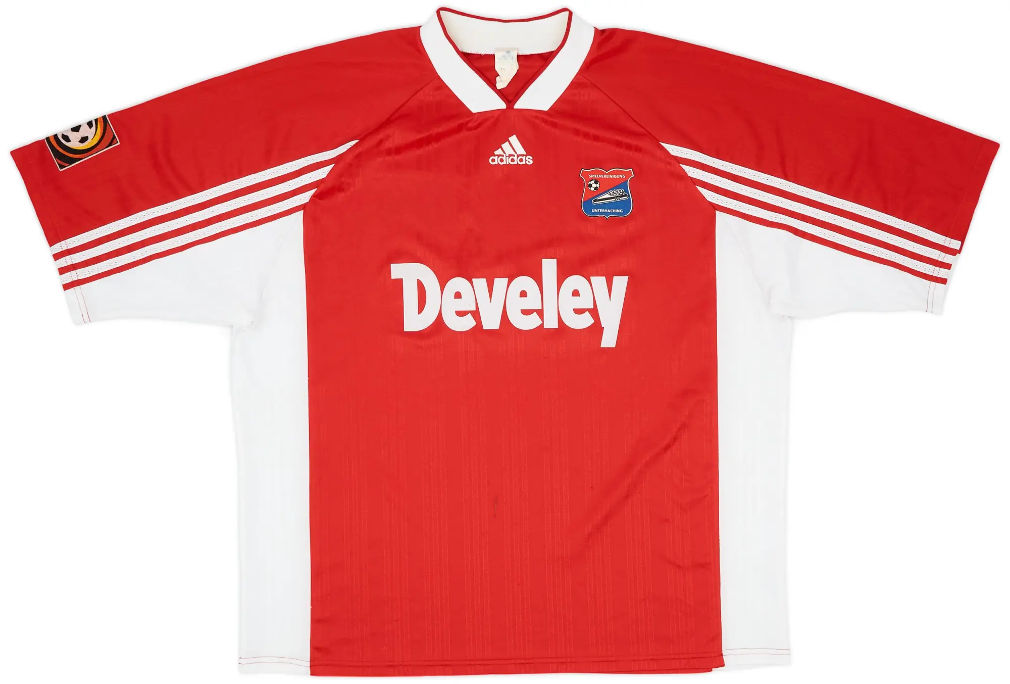 adidas 1998-99 Unterhaching Home Shirt - 8/10 - (XXL)