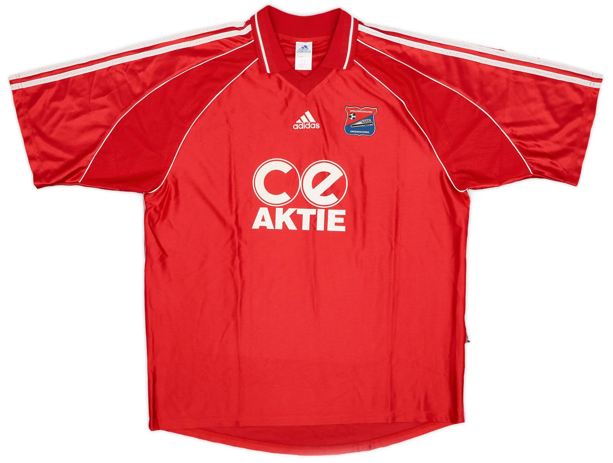 adidas 1999-00 Unterhaching Home Shirt - 9/10 - (XL)