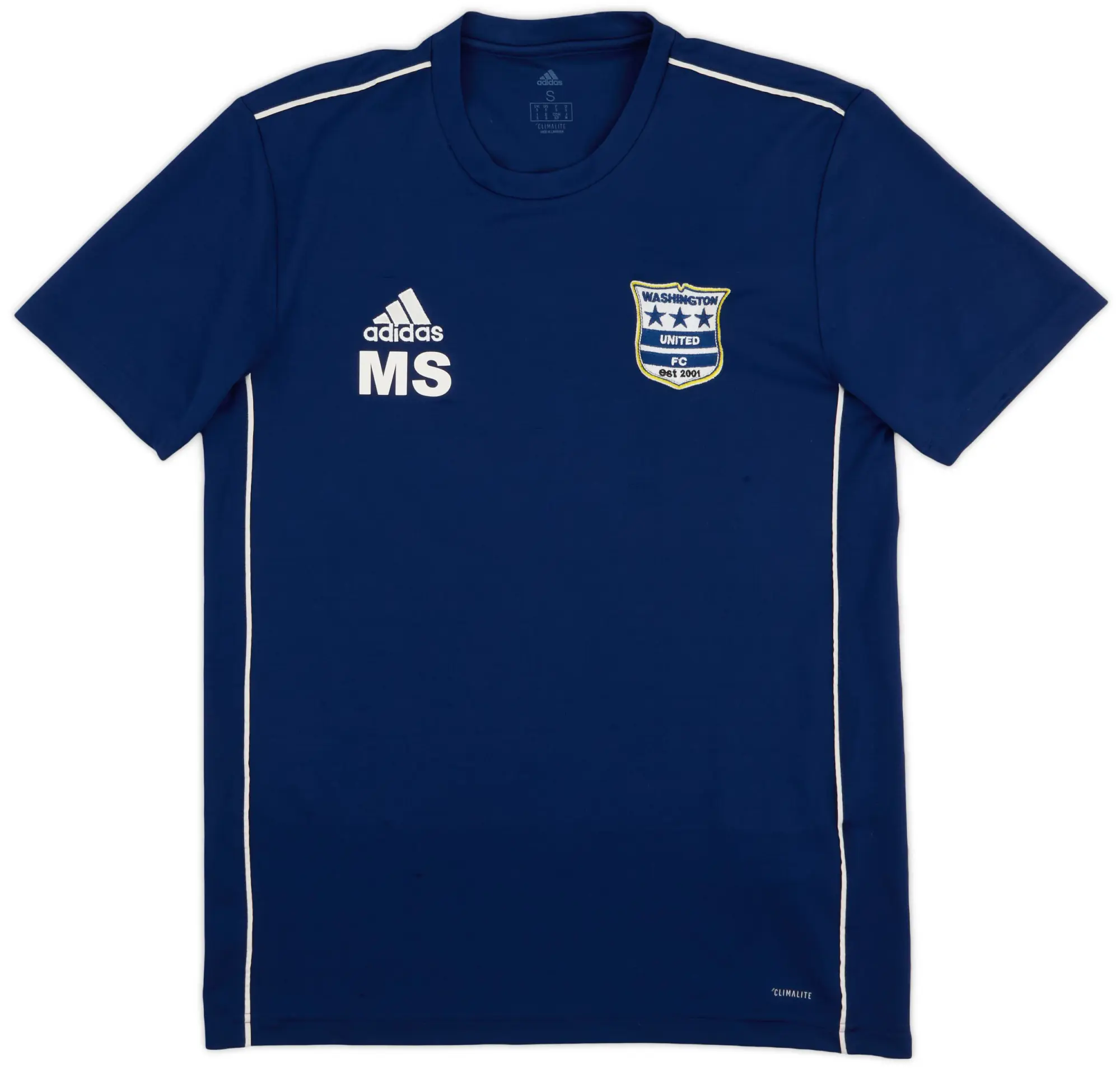 2018 Washington United FC adidas Staff Issue Training Shirt MS - 8/10 - (S)